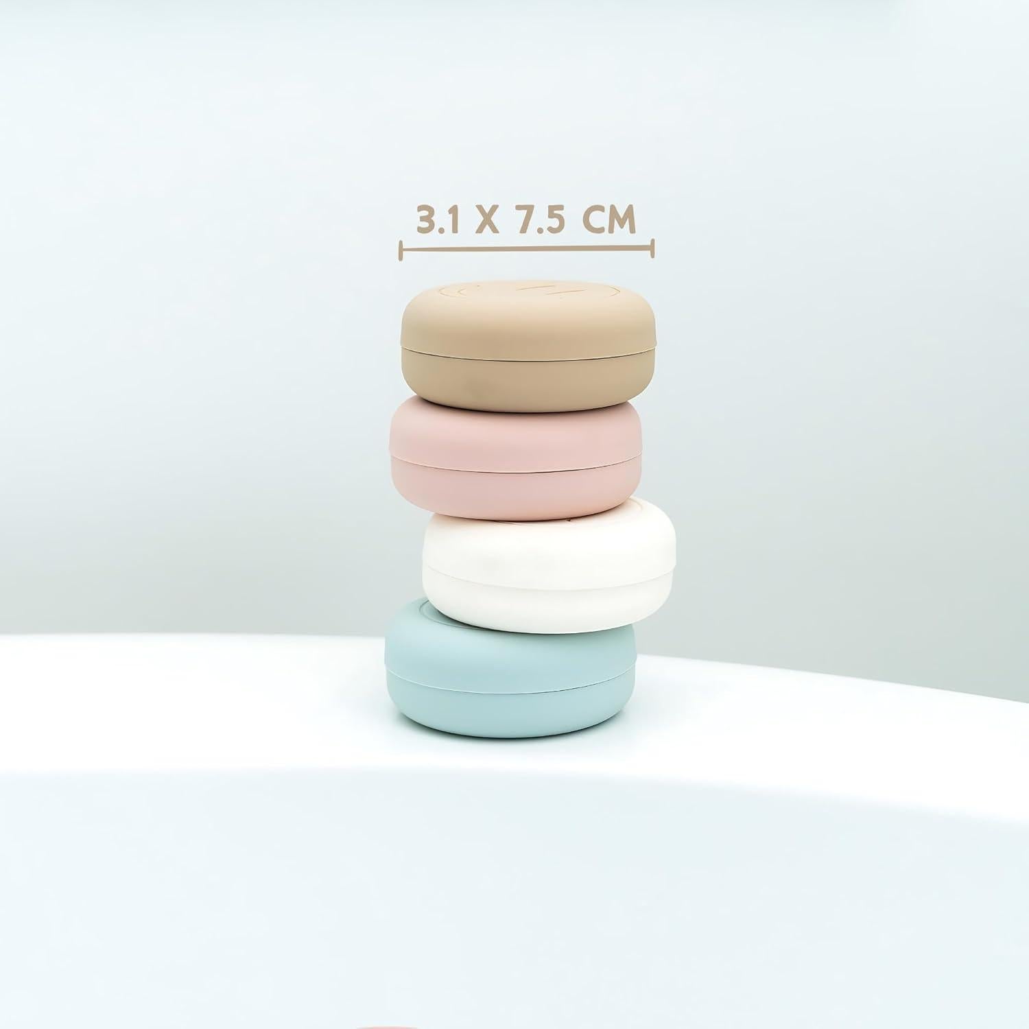 Juego de juguetes de baño Bouncee para bebés - 4 piezas