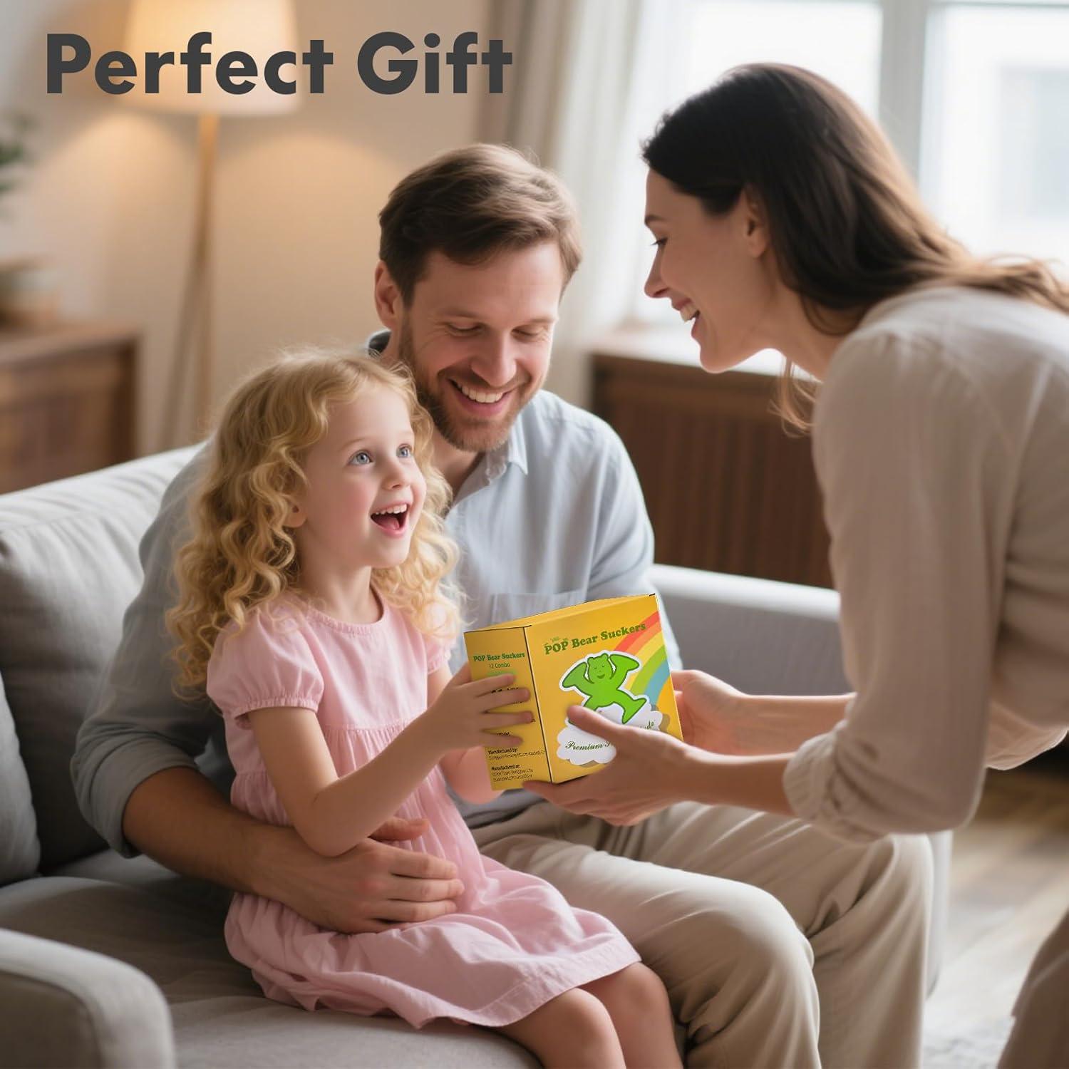 Juguetes de baño de silicona con ventosas 6 PCS para bebés