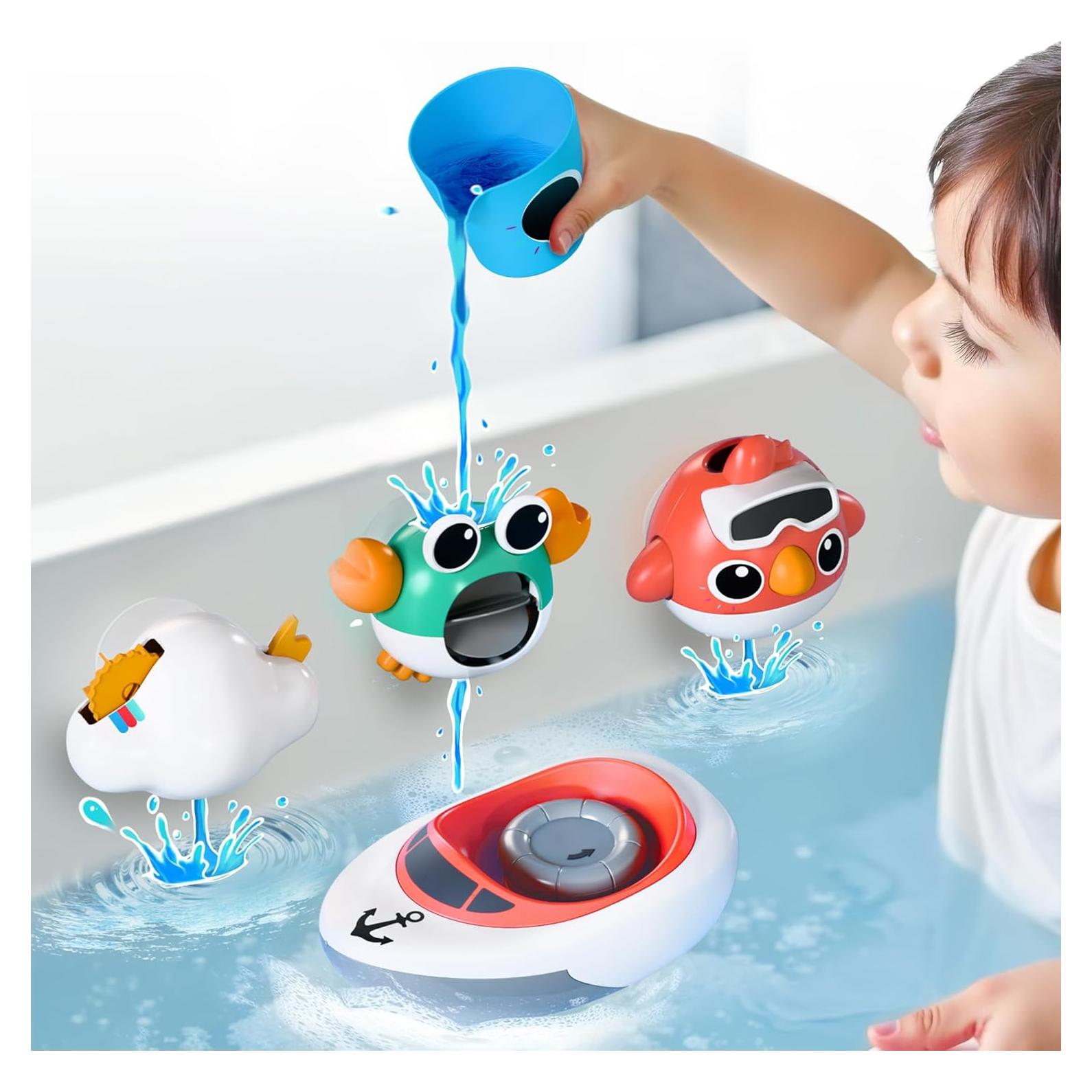 Juguete de Baño iPlay iLearn para Bebés 6-36 Meses - Set Interactivo