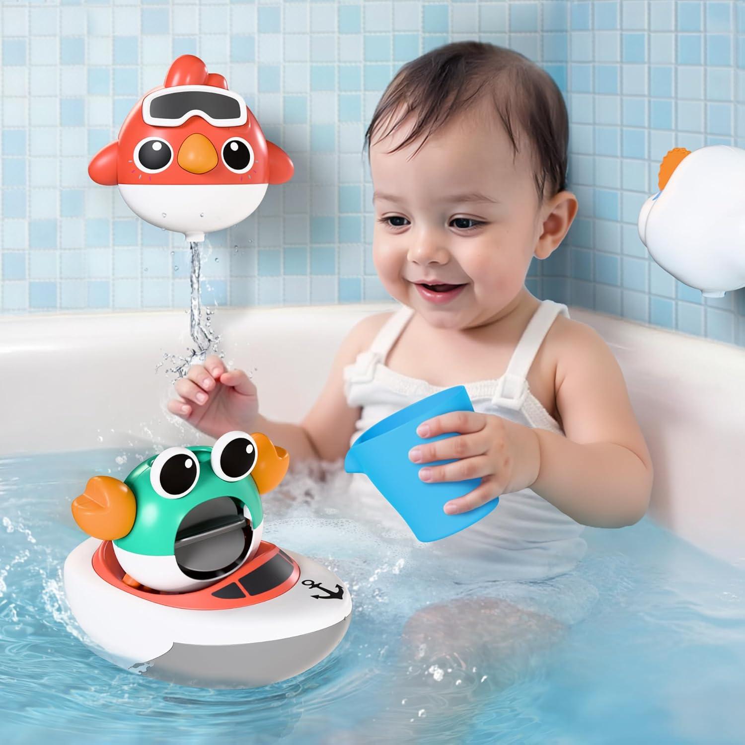 Juguete de Baño iPlay iLearn para Bebés 6-36 Meses - Set Interactivo