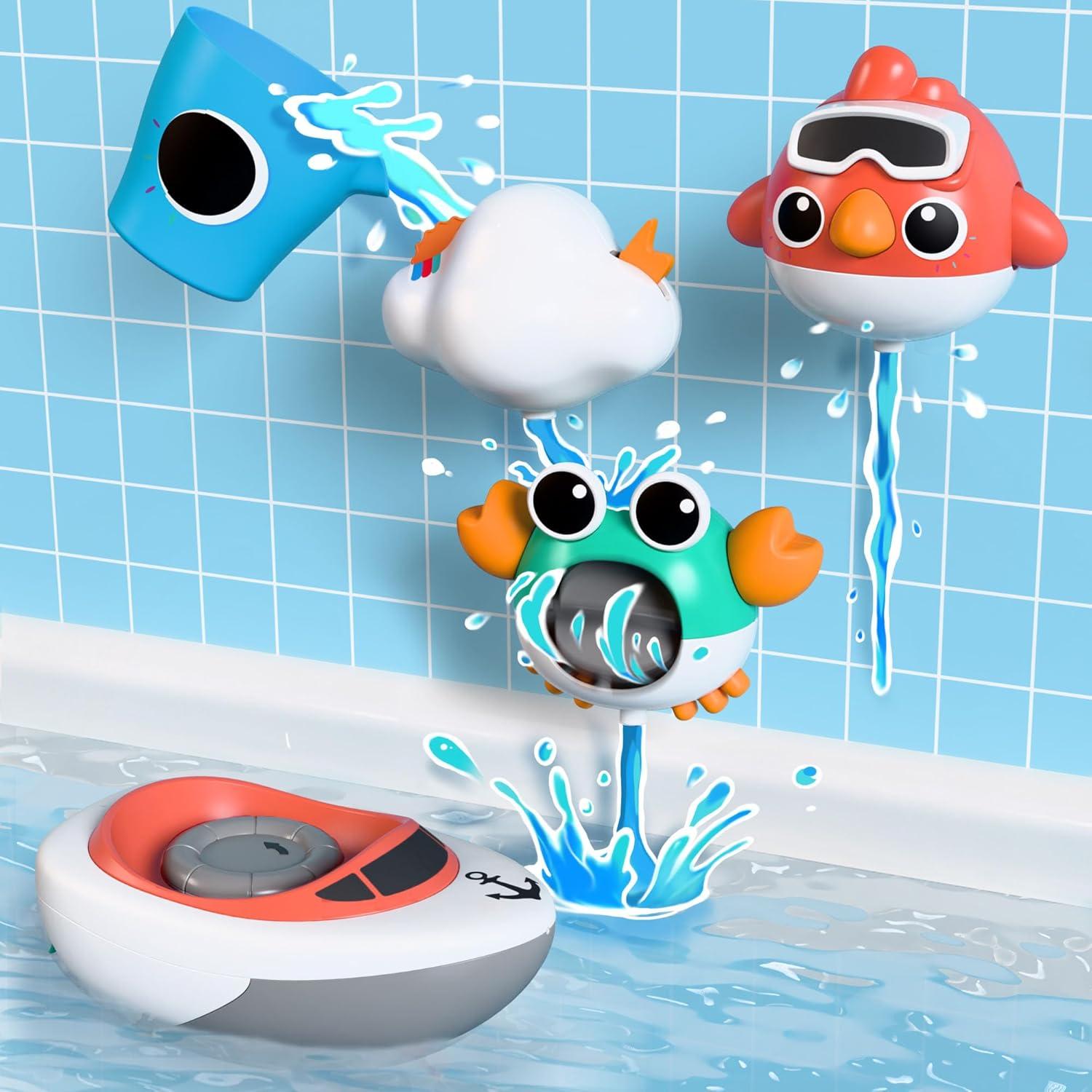 Juguete de Baño iPlay iLearn para Bebés 6-36 Meses - Set Interactivo