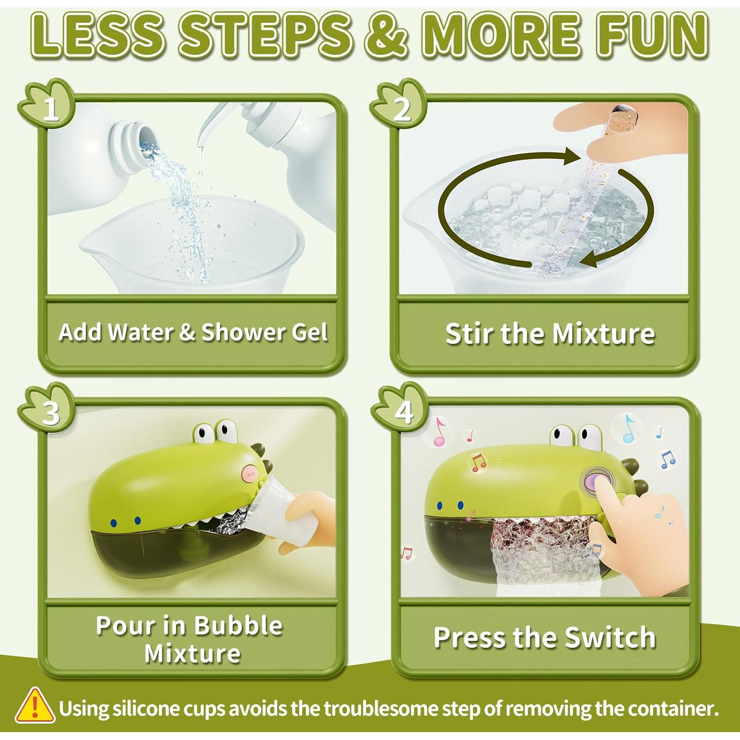 Juguete de baño Lehoo Castle con burbujas y música