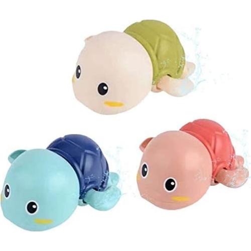 Juguetes de Baño para Bebés Gute - Tortugas Nadadoras a Cuerda (3 Pzs)