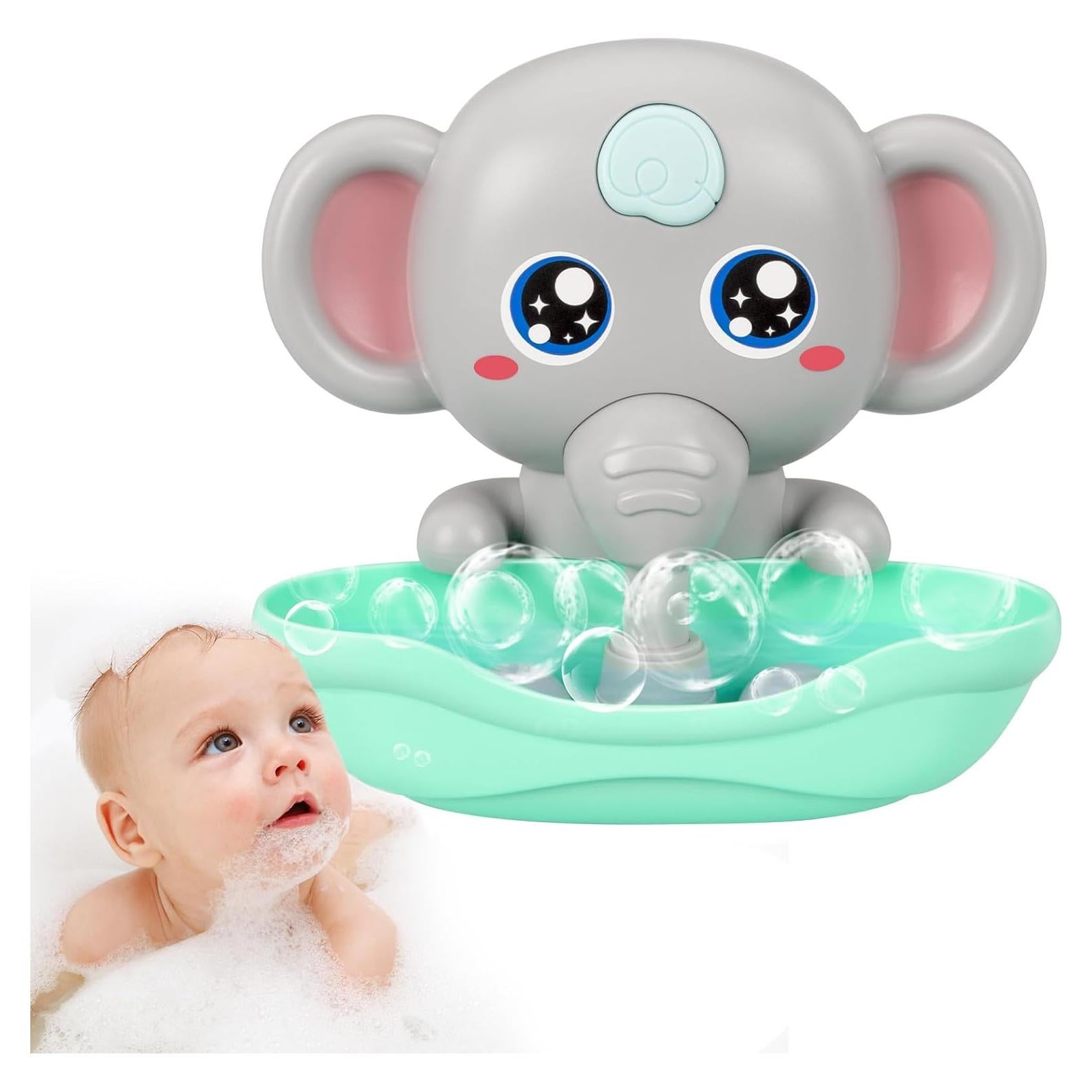 Máquina de Burbujas Elefante CAHILON para Baño Gris