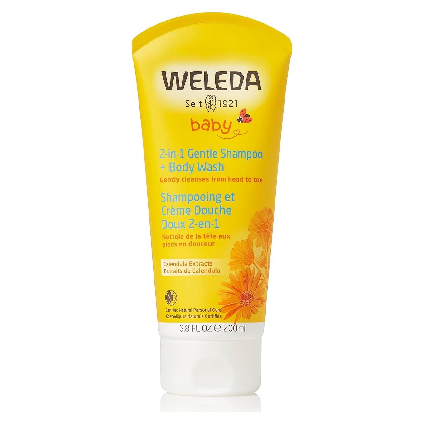 Weleda Bebé Caléndula Champú y Gel de Baño 2 en 1 204 ml