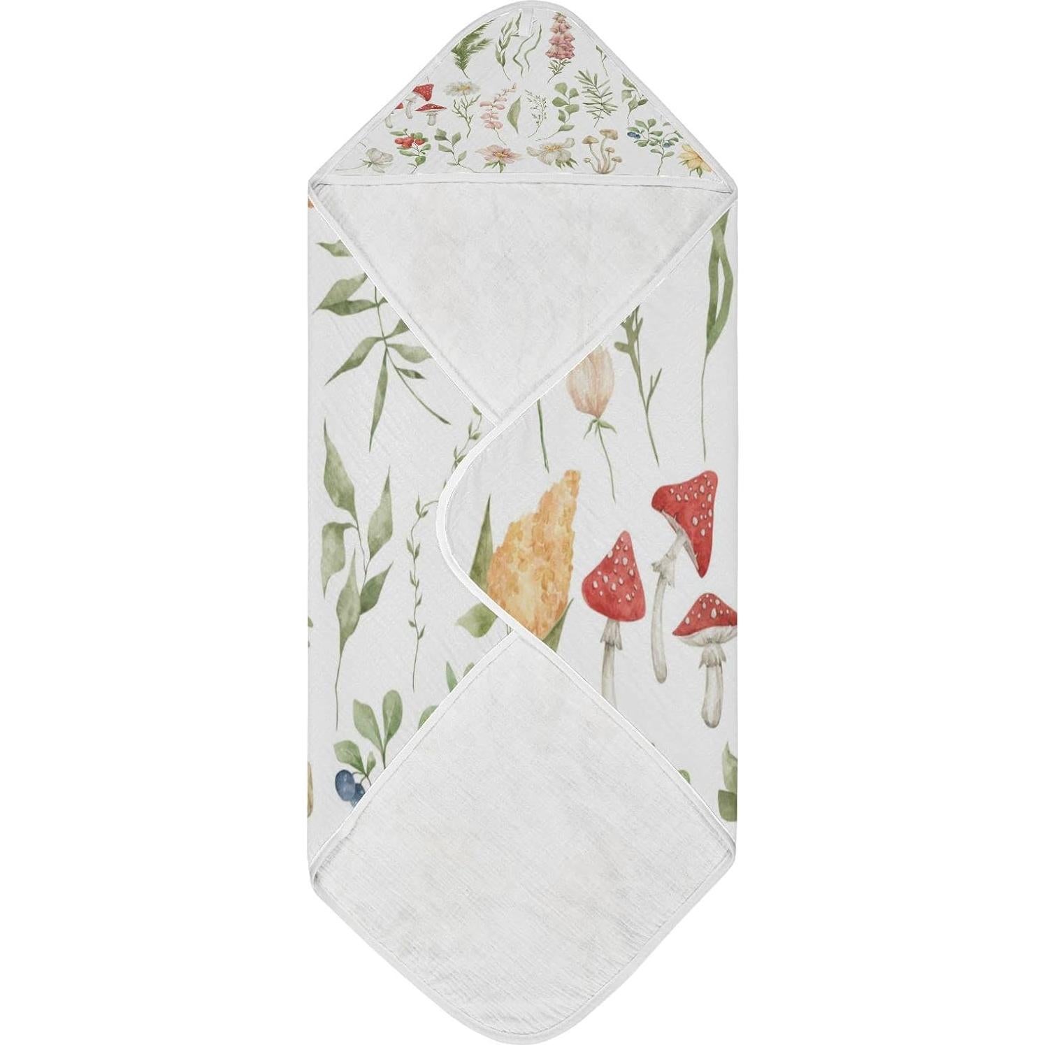 Toalla de baño con capucha Pigsaly 76x76cm algodón orgánico