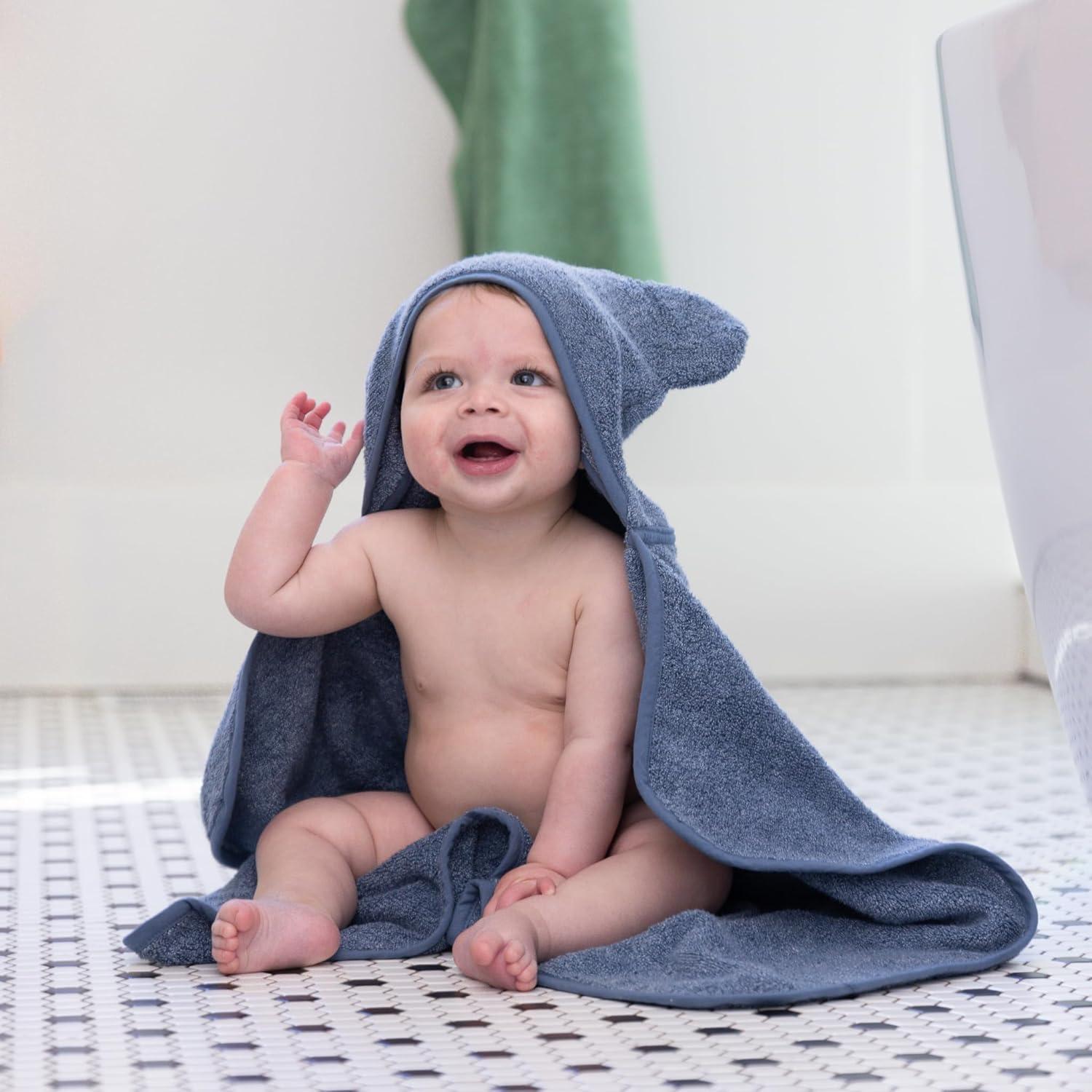 Conjunto Toalla de Baño con Capucha y Mitón Bella Tunno