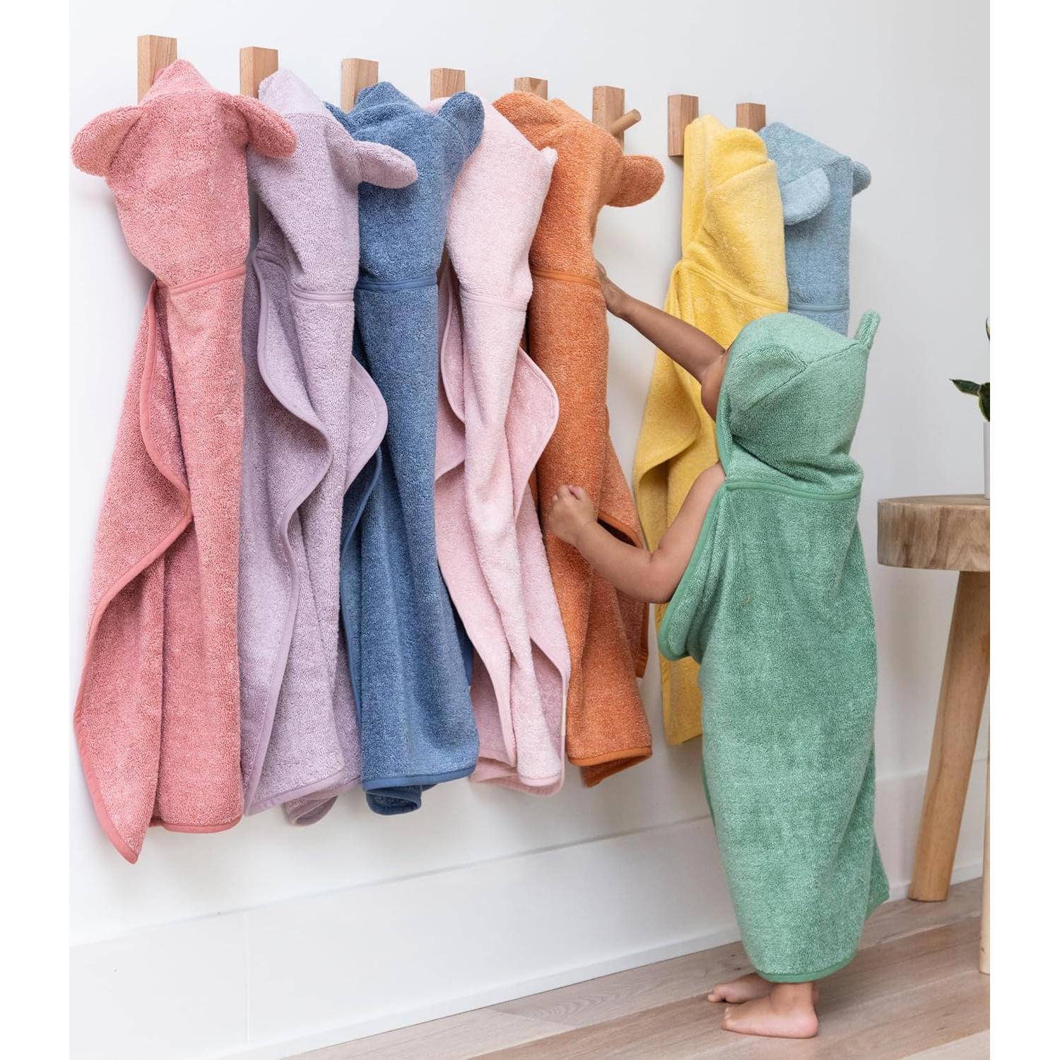 Conjunto Toalla de Baño con Capucha y Mitón Bella Tunno