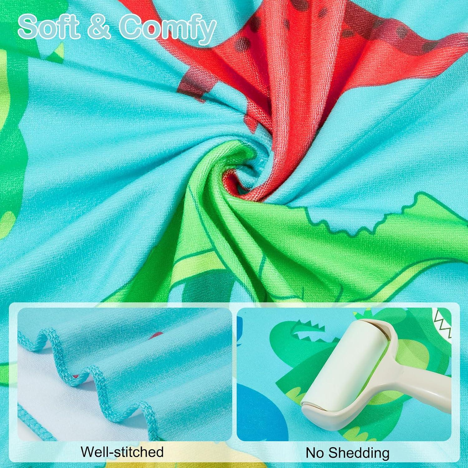 Toalla de baño con capucha Basumee para niños 139.7x71.1 cm