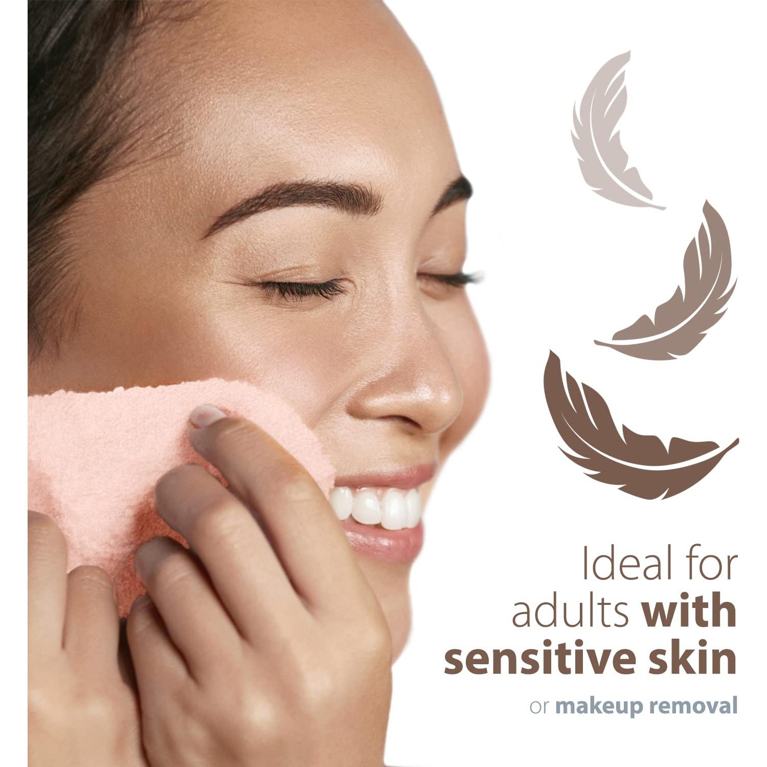 Toallitas Premium para Bebés MINIBOO - 70% Bambú Rosa 6 Pzas