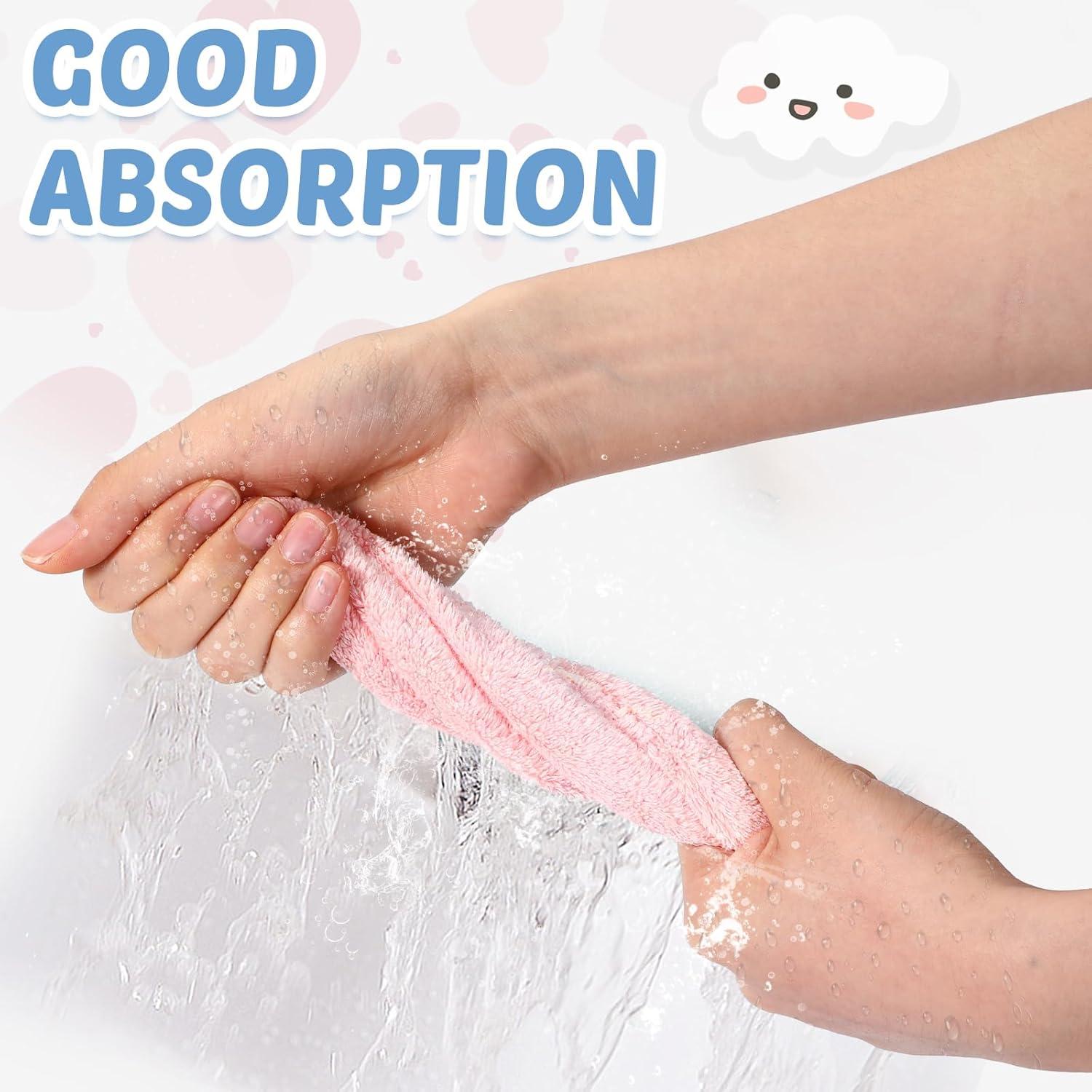 Paños de Baño para Bebés Newwiee 120 Piezas Fleece Coral