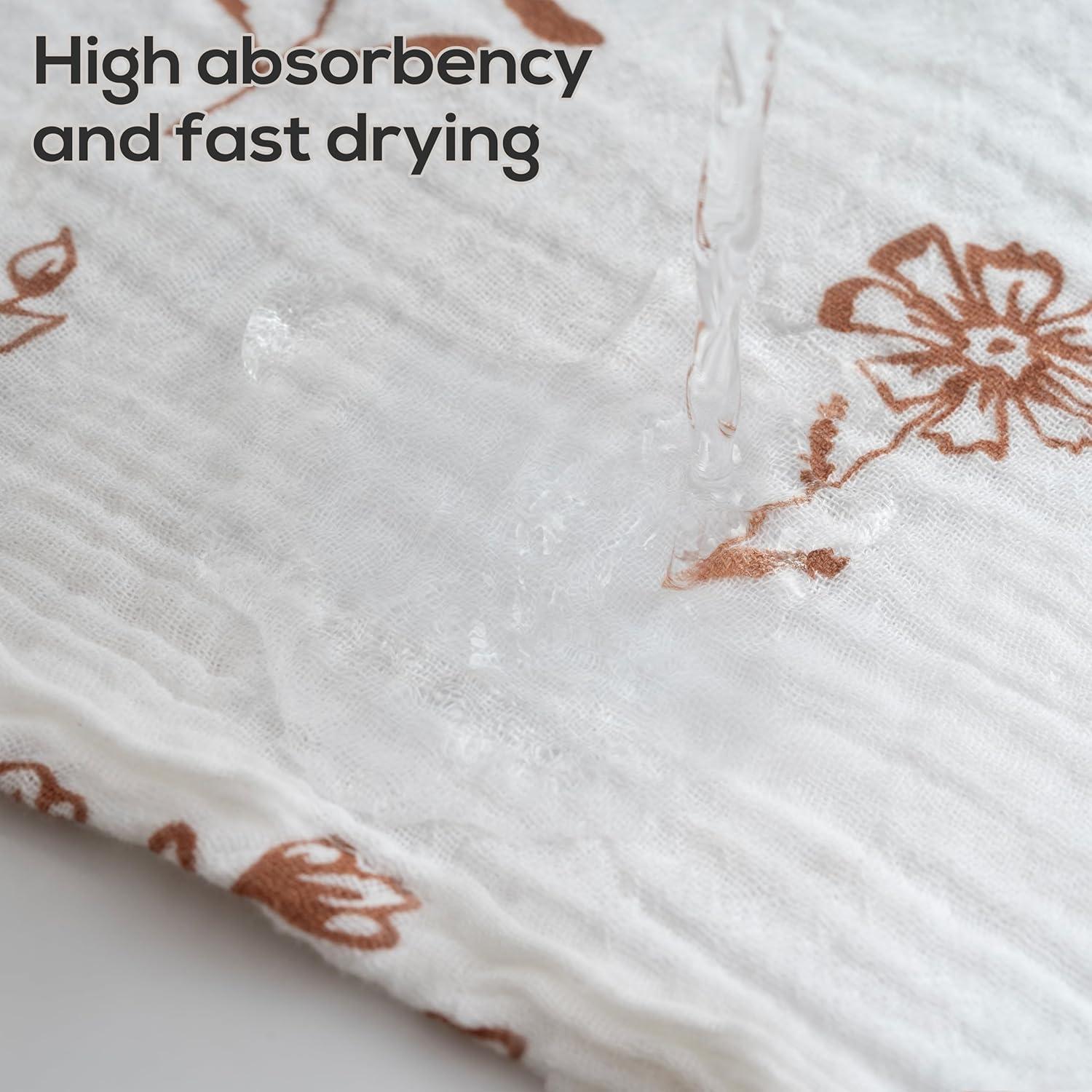 Paño de Muselina para Bebés LILY O LAUREL, 8 Unidades 30.5cm