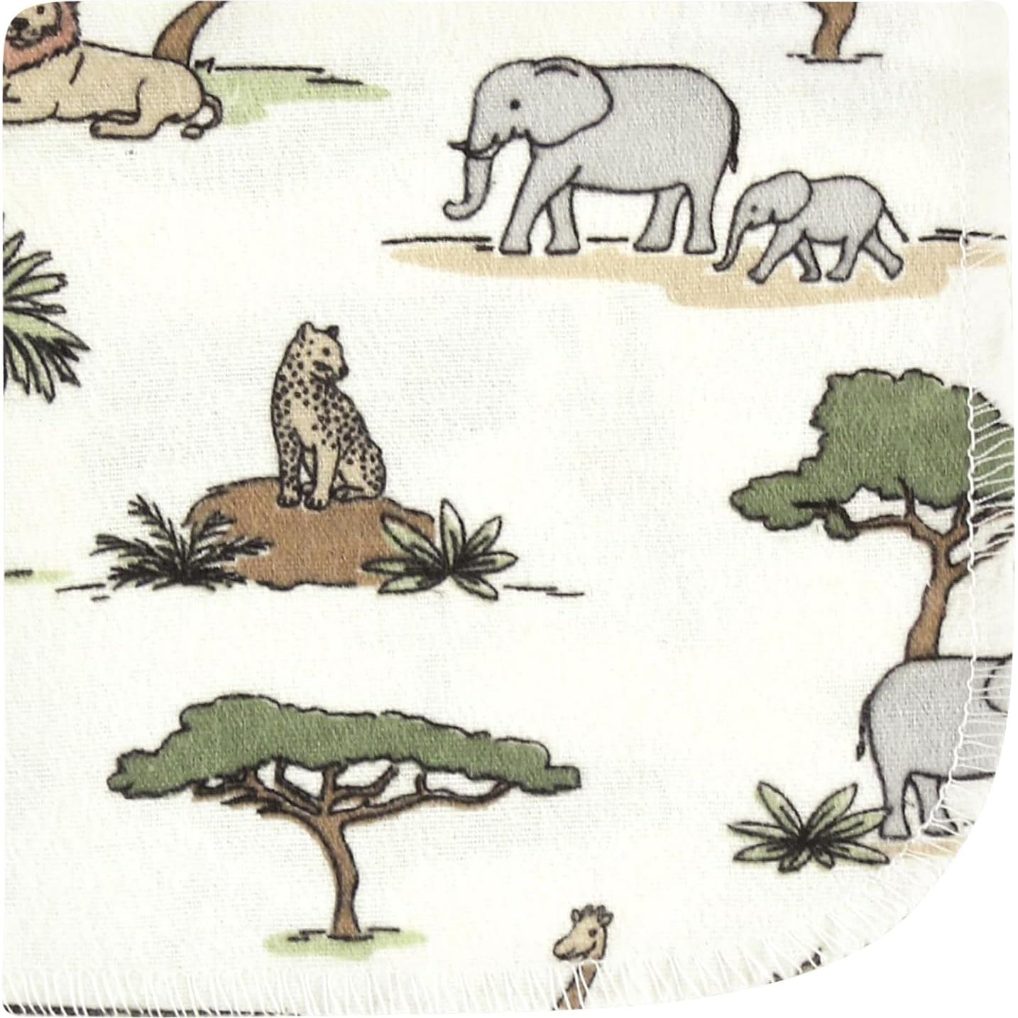 Pañuelos de Franela Hudson Baby 10 Piezas Unisex Algodón