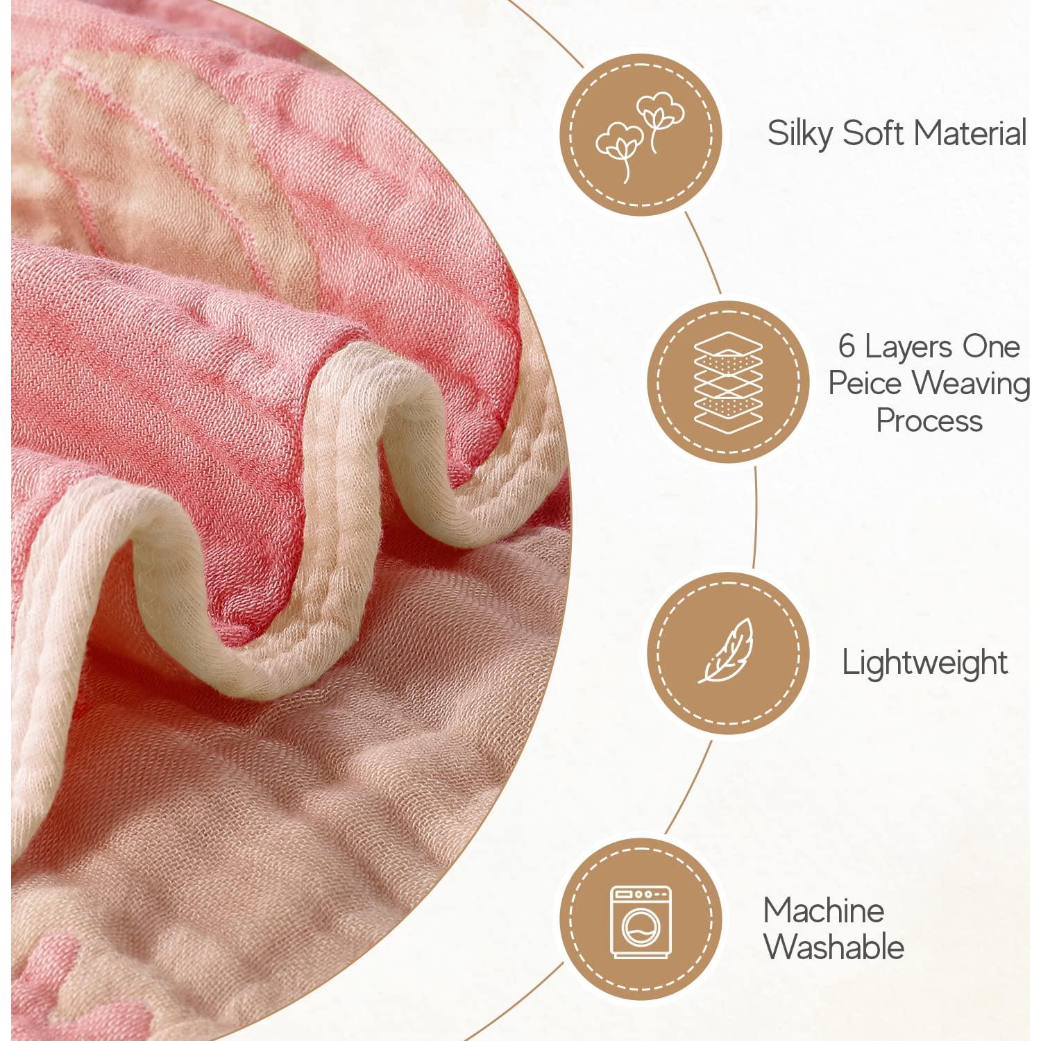 Toalla de Baño con Capucha HardNok Rosa Oceánico 81x81 cm