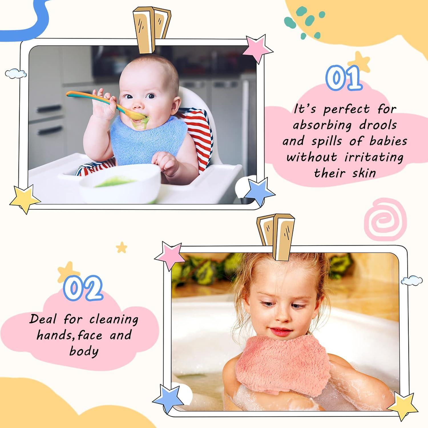 Paquete de 100 Toallitas de Microfibra Handepo 25x25 cm Colorido