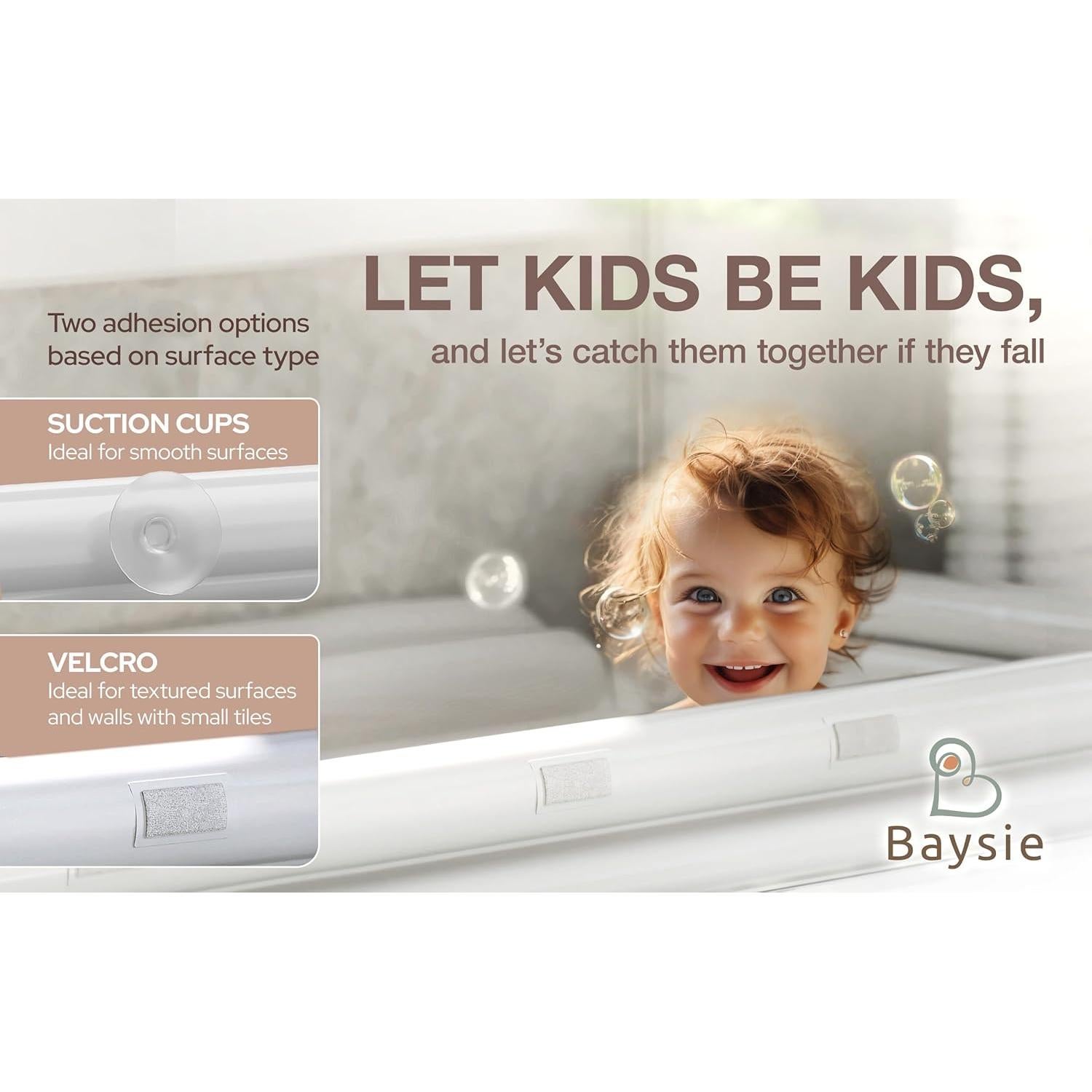 Bumper de Seguridad para Bañera Bebé Baysie - Ventosa