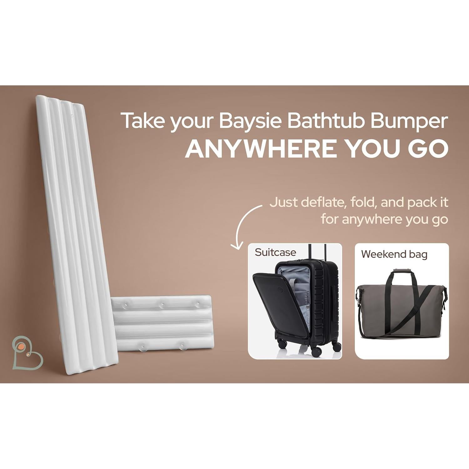 Bumper de Seguridad para Bañera Bebé Baysie - Ventosa