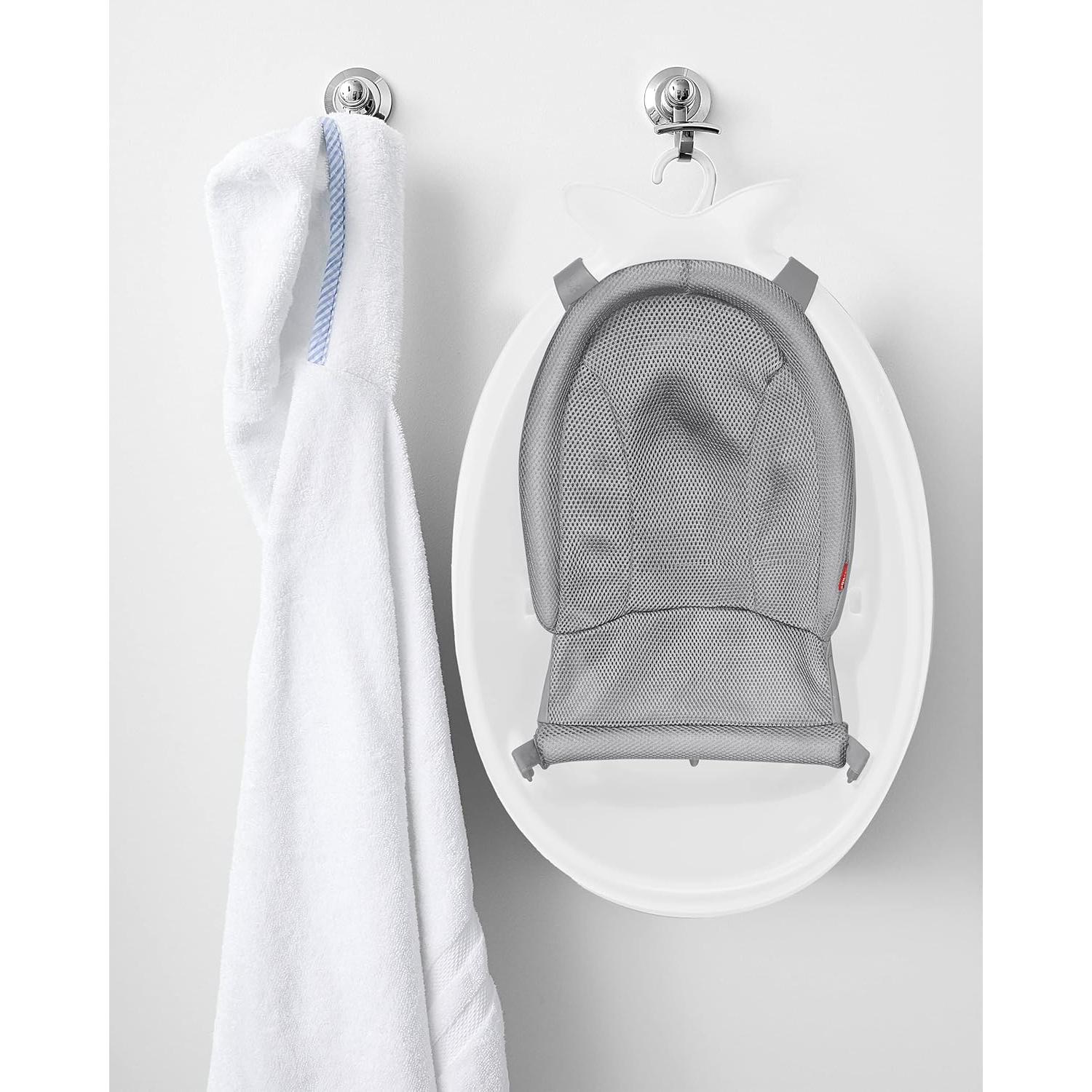 Bañera para Bebés Skip Hop MOBY Blanca 3 Etapas 0-11.3 kg