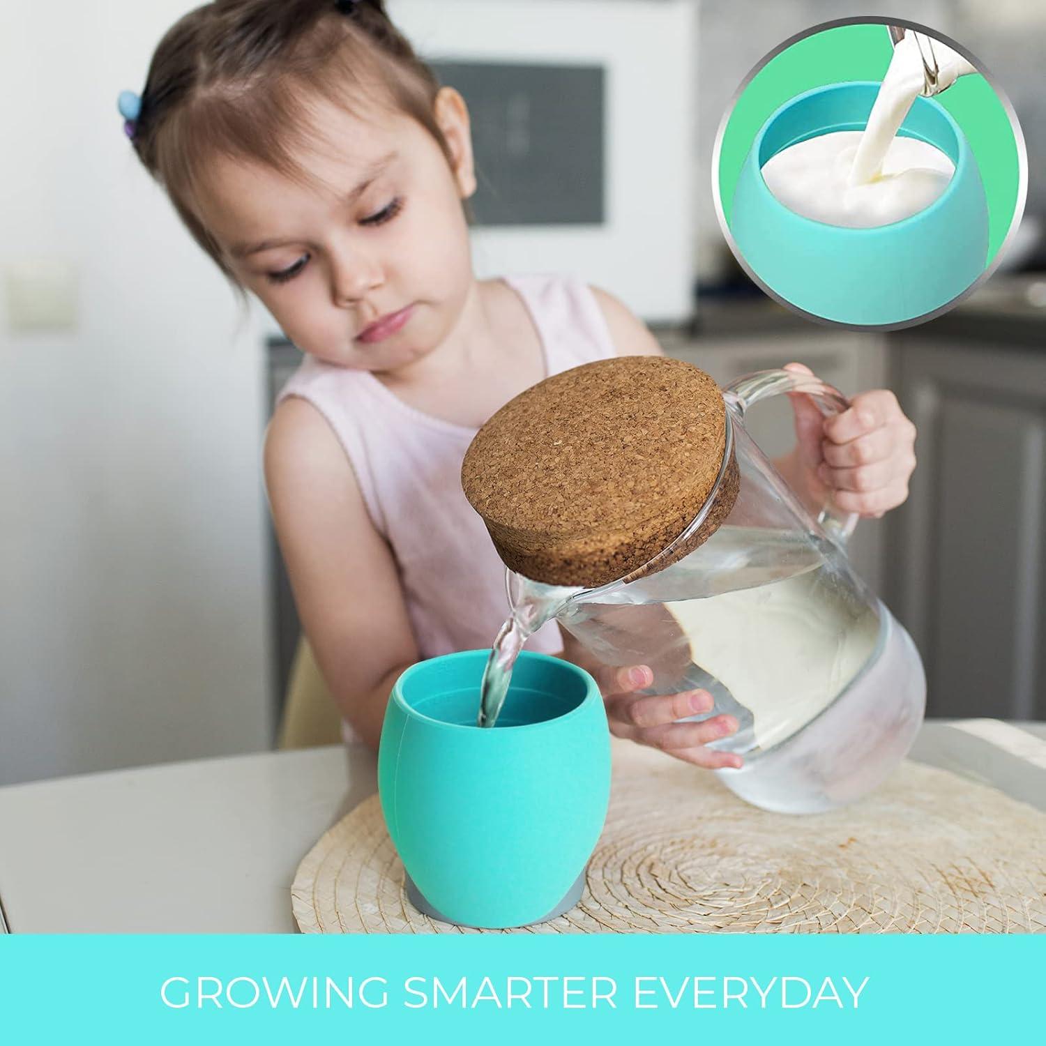 Tazas Mini de Silicona Sperric para Niños - 2 Unidades 133 ml