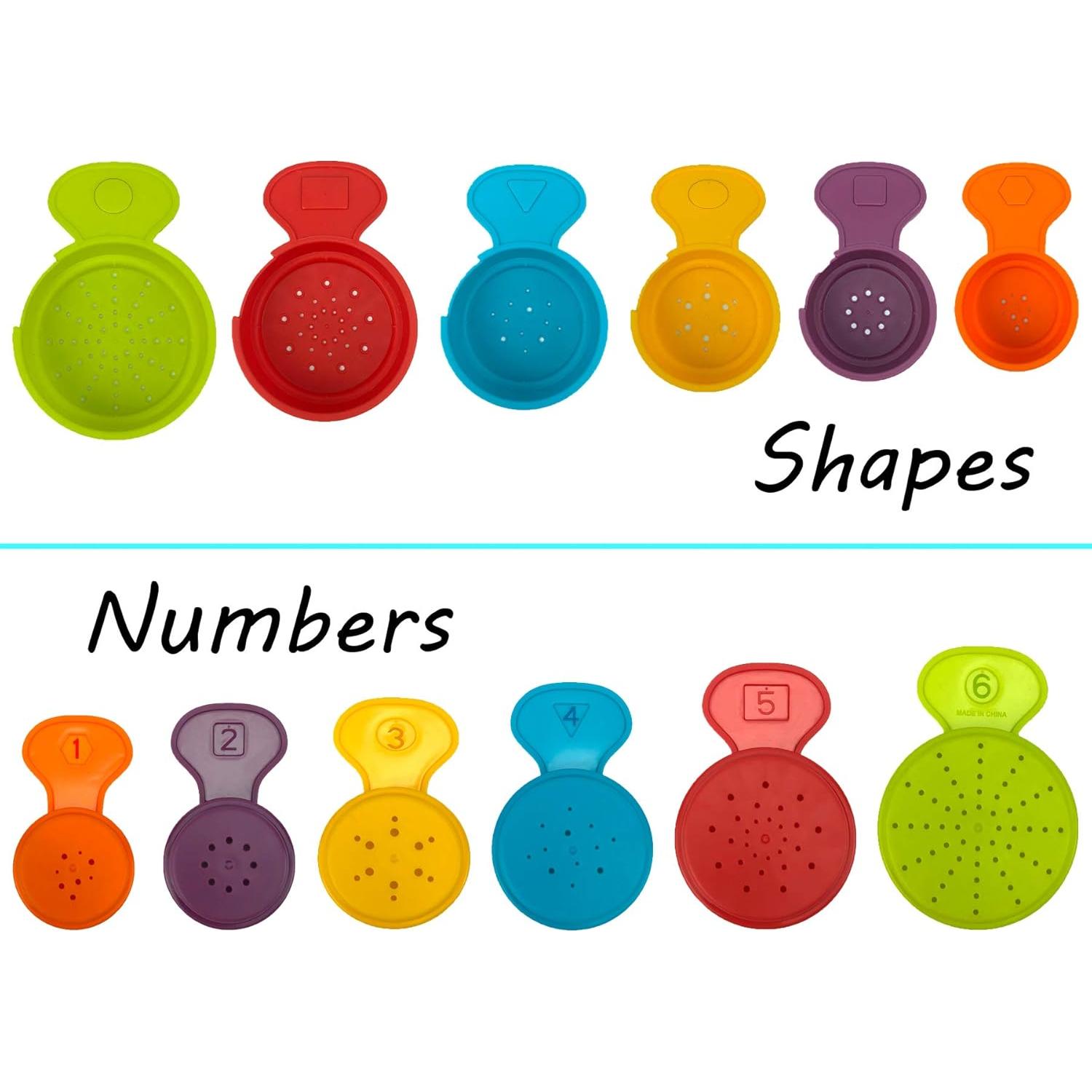 Juego de 17 Tazas Apilables Multicolor Ella Dream para Bebés