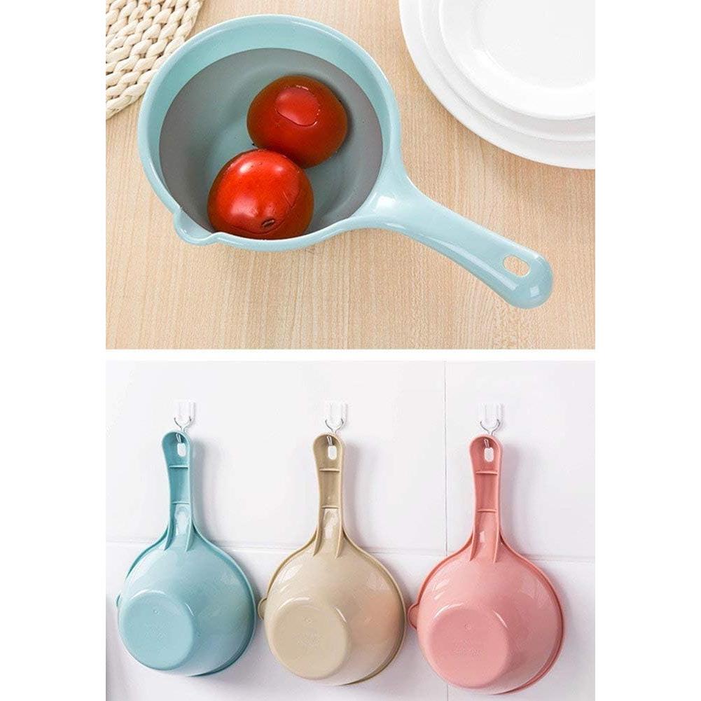 Set de 3 Cucharones de Plástico para Baño y Cocina 28.5cm