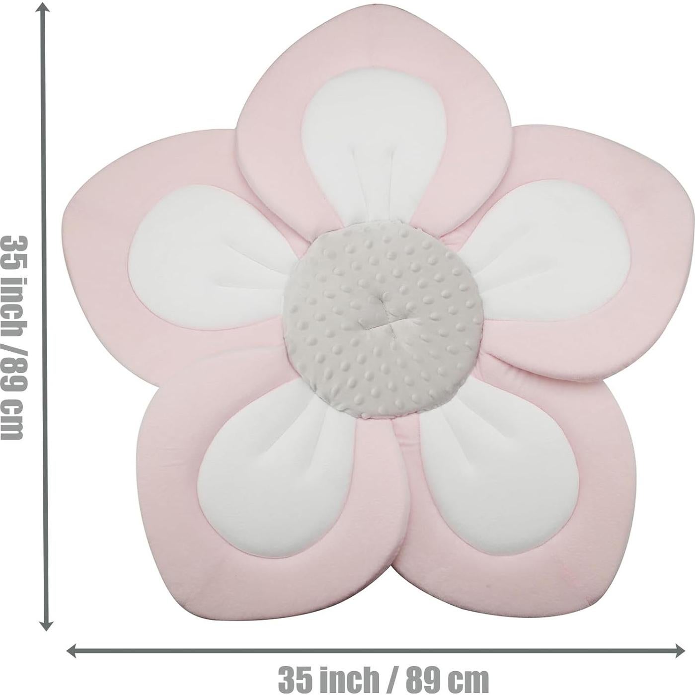 Almohadilla de Baño para Bebés PandaEar Rosa 80x80 cm