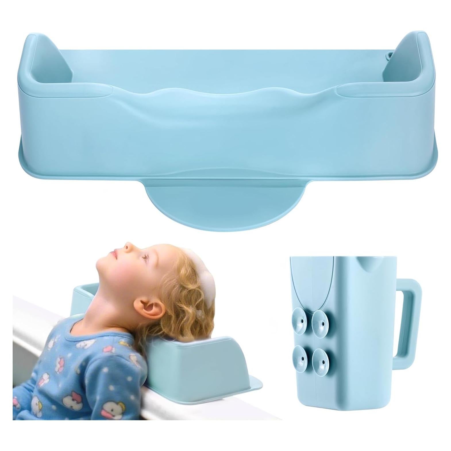 Estación de Lavado de Cabello para Niños JOY ANAN Azul