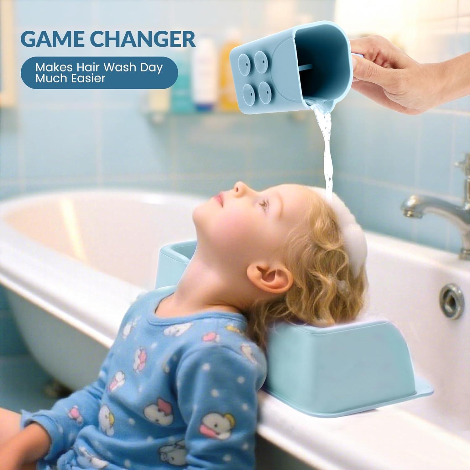 Estación de Lavado de Cabello para Niños JOY ANAN Azul