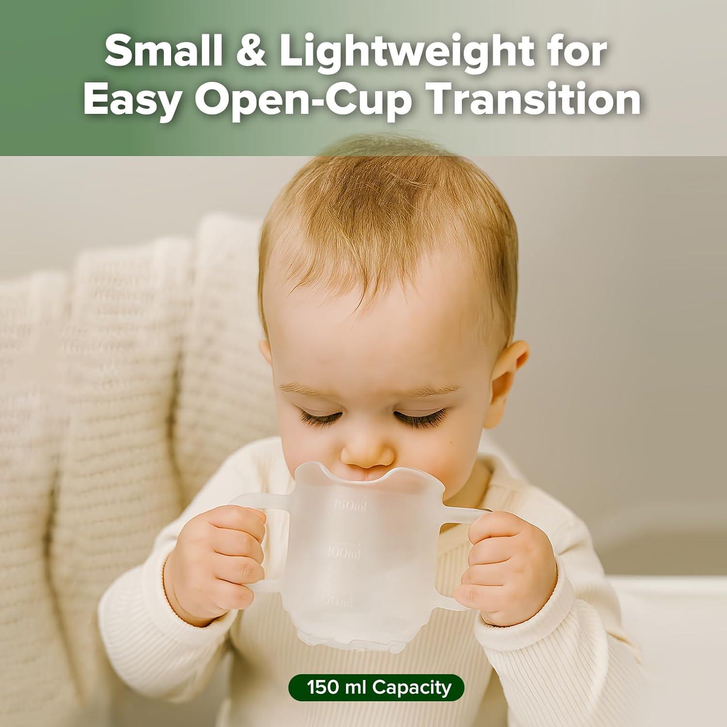 Taza de Silicona para Bebés Haakaa 150 ml Libre de BPA