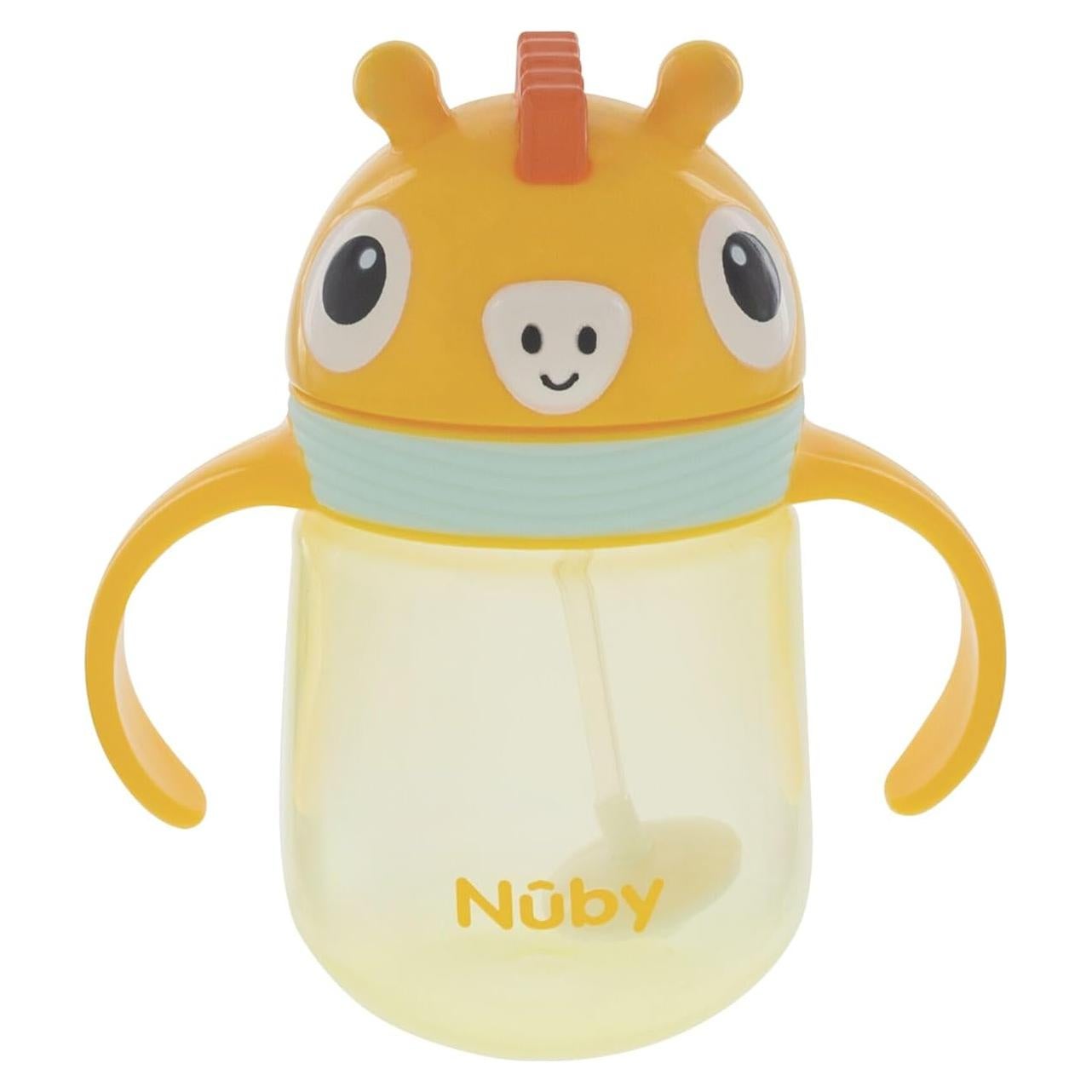 Taza Entrenadora Nuby Clik-It 240 ml Jirafa Sin Derrames