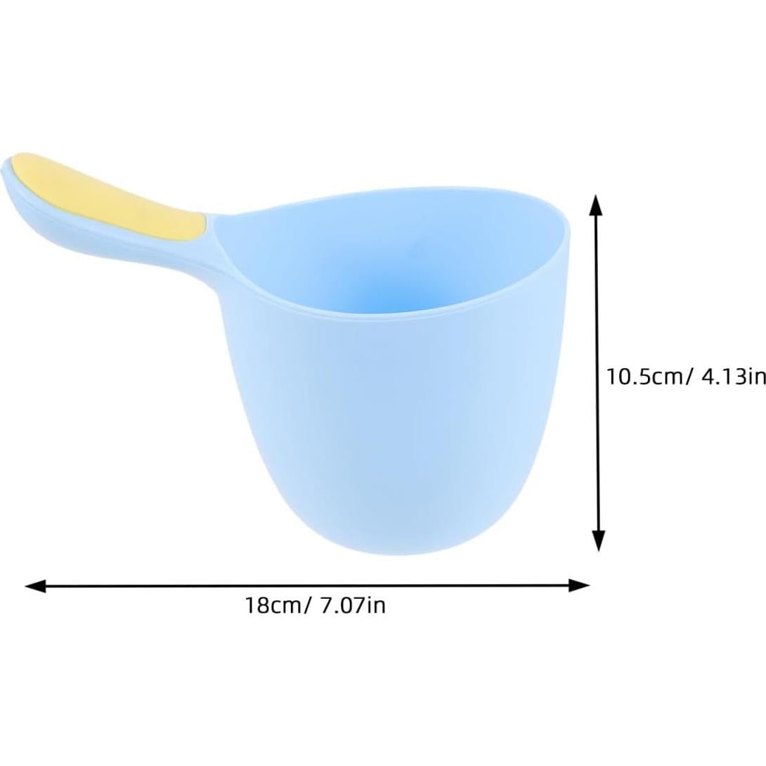 Set de 3 Tazas de Baño OKUMEYR para Enjuagar Cabello