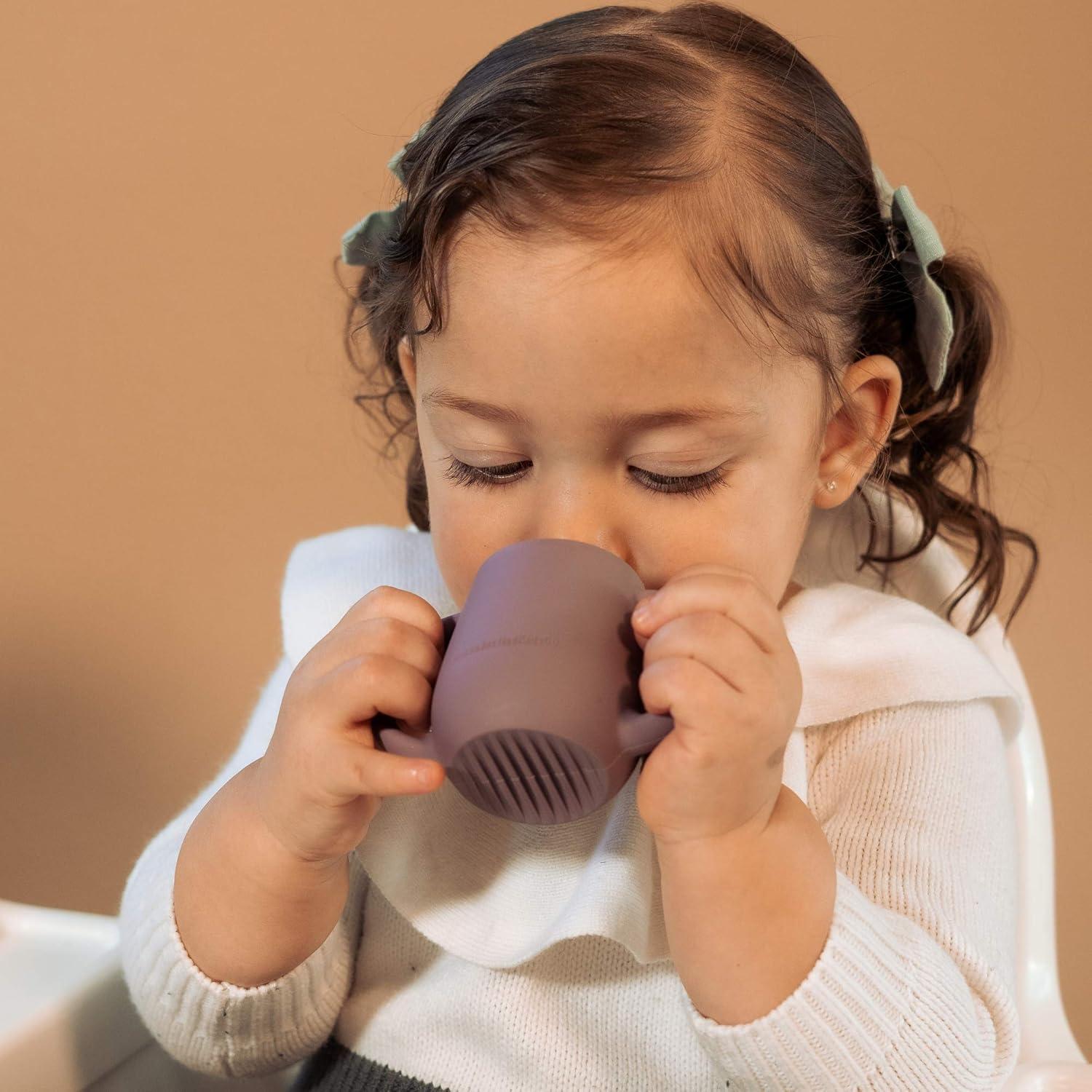Tazas de Silicona para Bebé BraveJusticeKidsCo. 2 Unidades