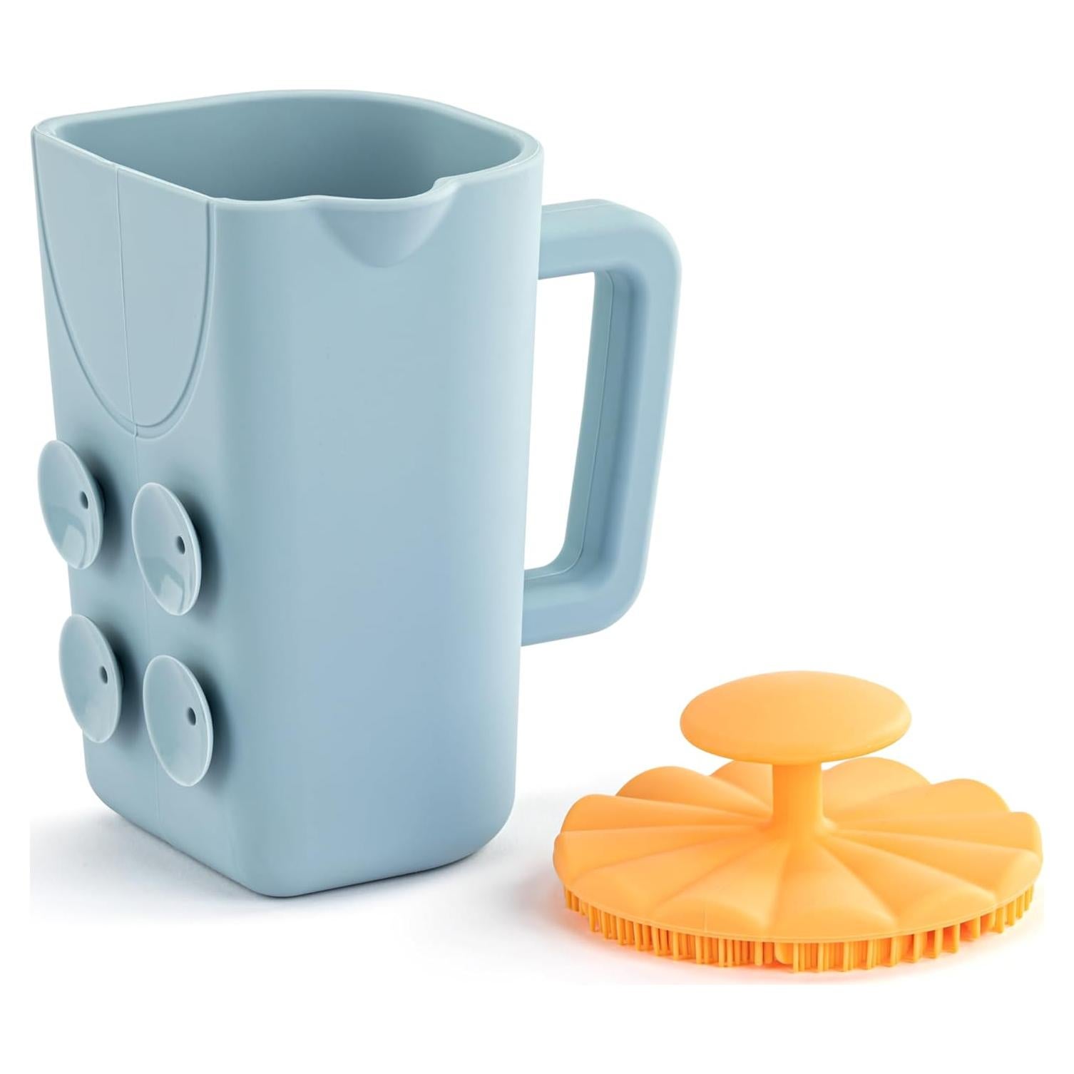 Juego de Taza de Enjuague y Cepillo Silicona DEMDACO