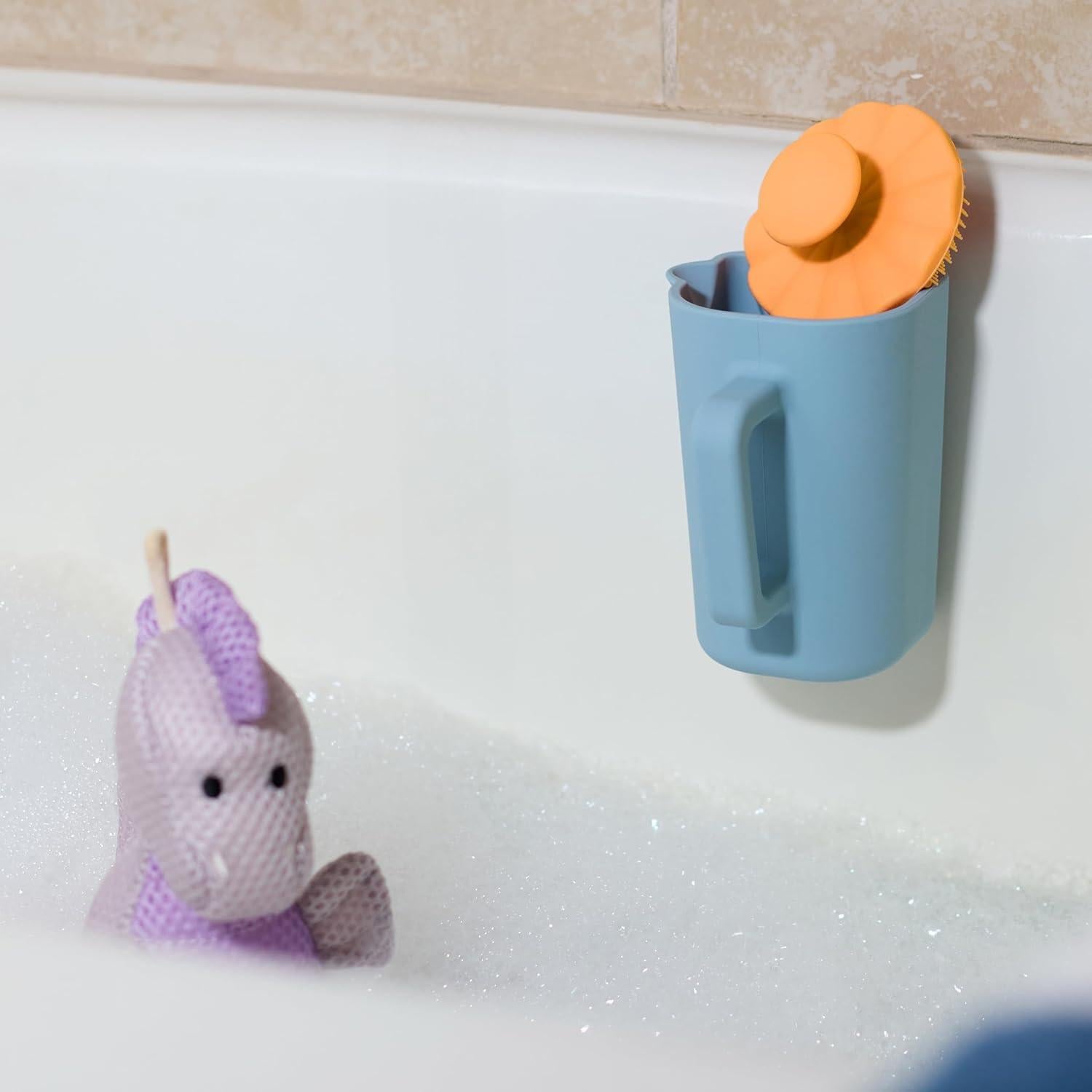 Juego de Taza de Enjuague y Cepillo Silicona DEMDACO