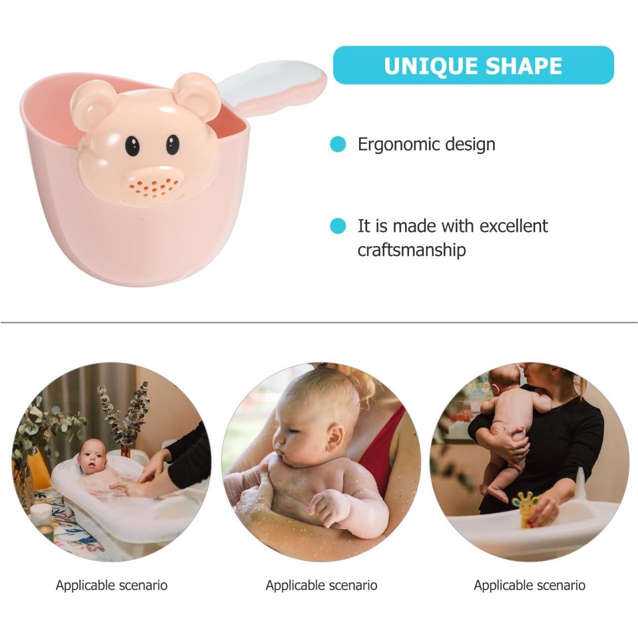 Taza de Enjuague Kisangel para Bebés - Cucharón de Agua 19cm