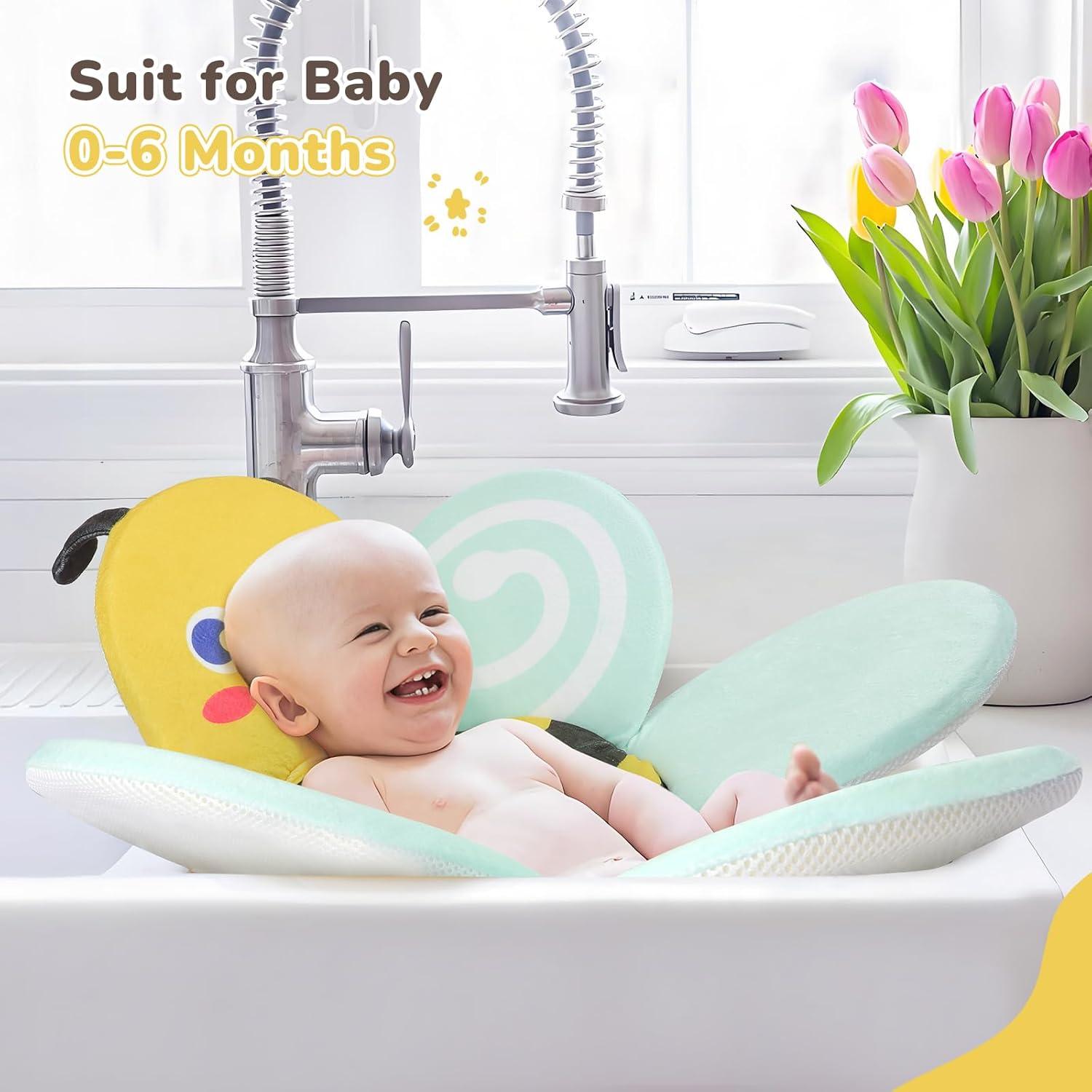 Almohadilla de Baño para Bebés Abeja 79.5 cm Antideslizante