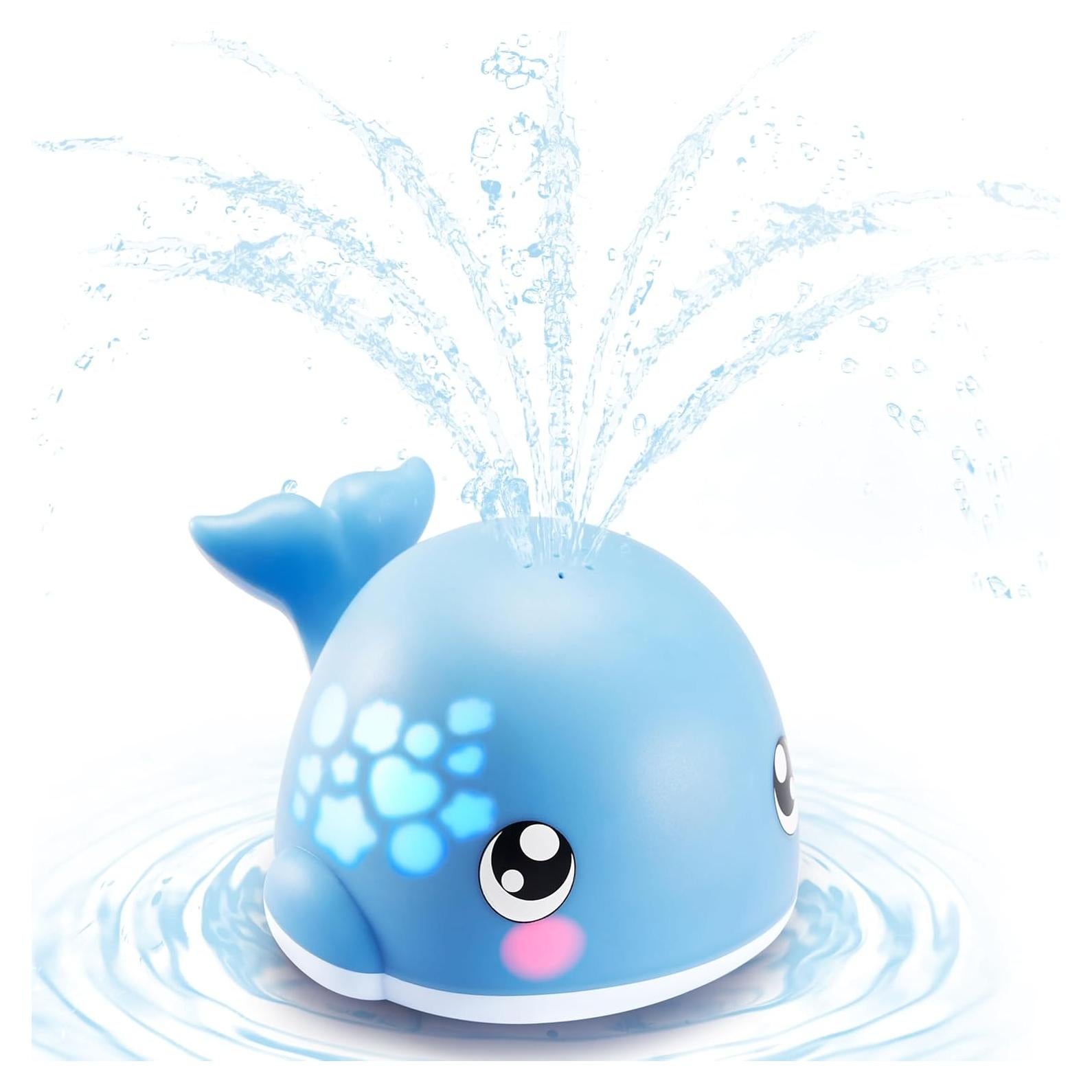 Juguete de Baño Ballena JOVA con Luz Cambiante IPX7