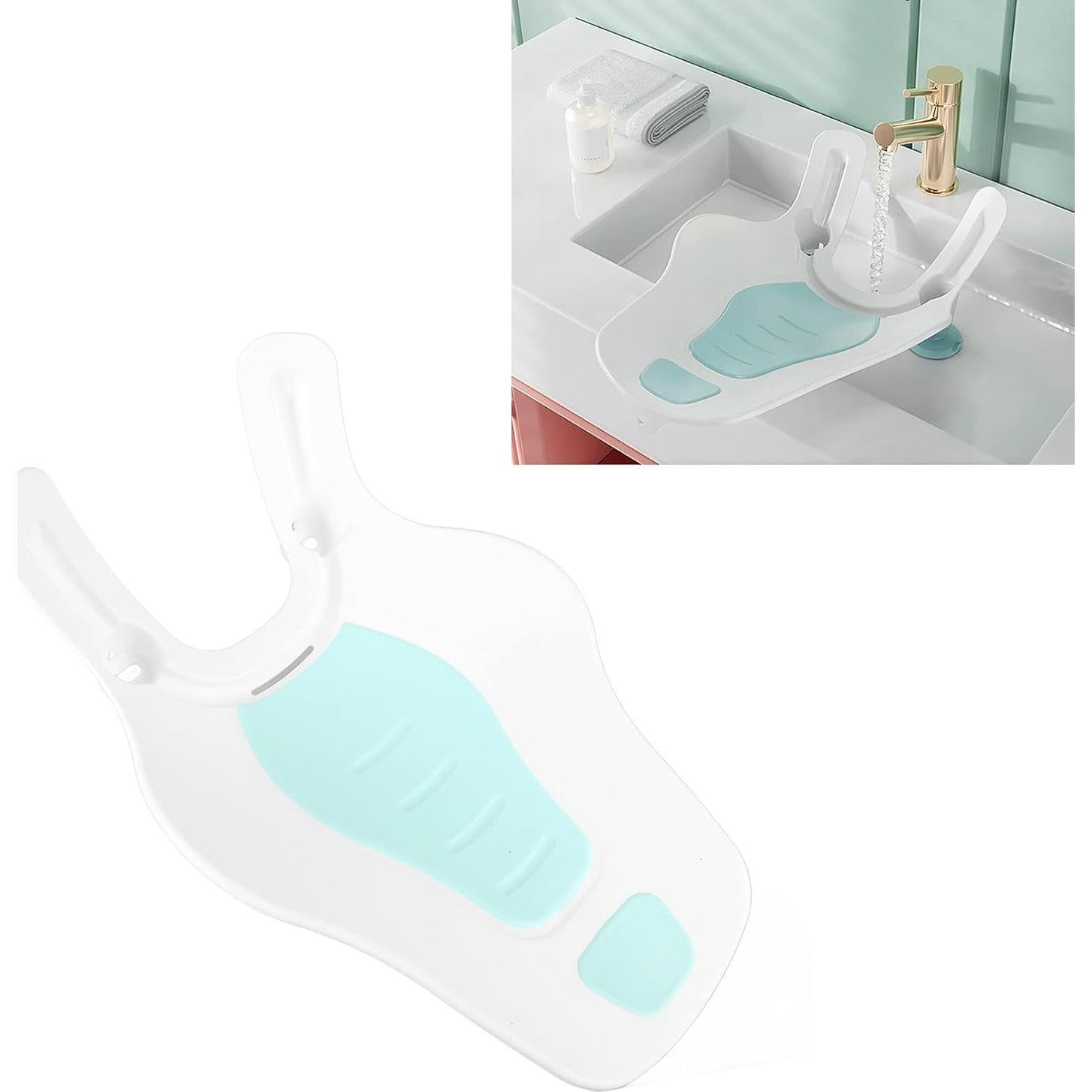 Bañera Plegable para Bebés Clean Rinse Verde Menta 31.8x51cm