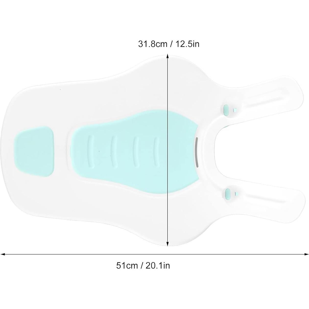 Bañera Plegable para Bebés Clean Rinse Verde Menta 31.8x51cm