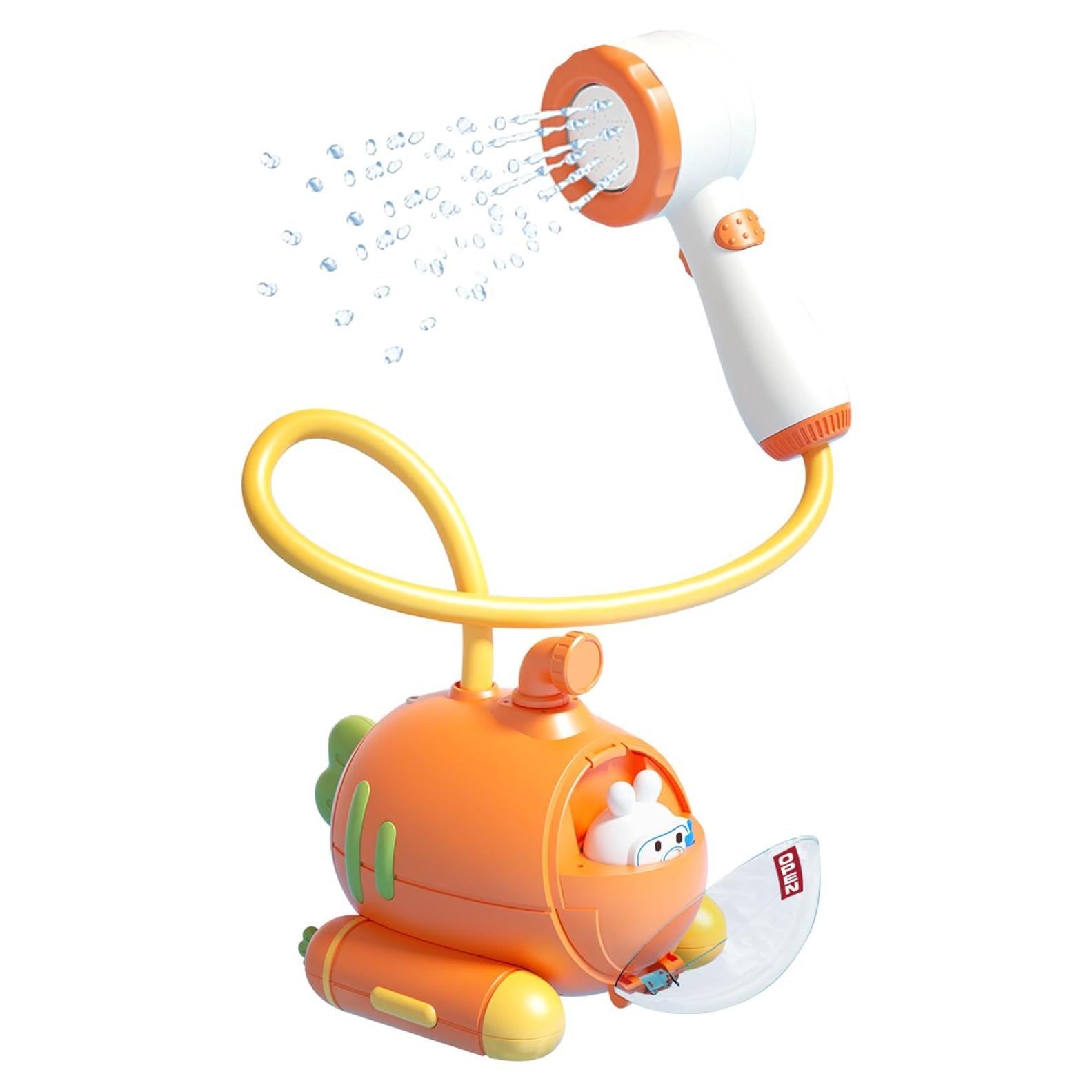 Cabezal de Ducha para Bebés Lunobaby Tubby Dolphin - Juguete de Baño