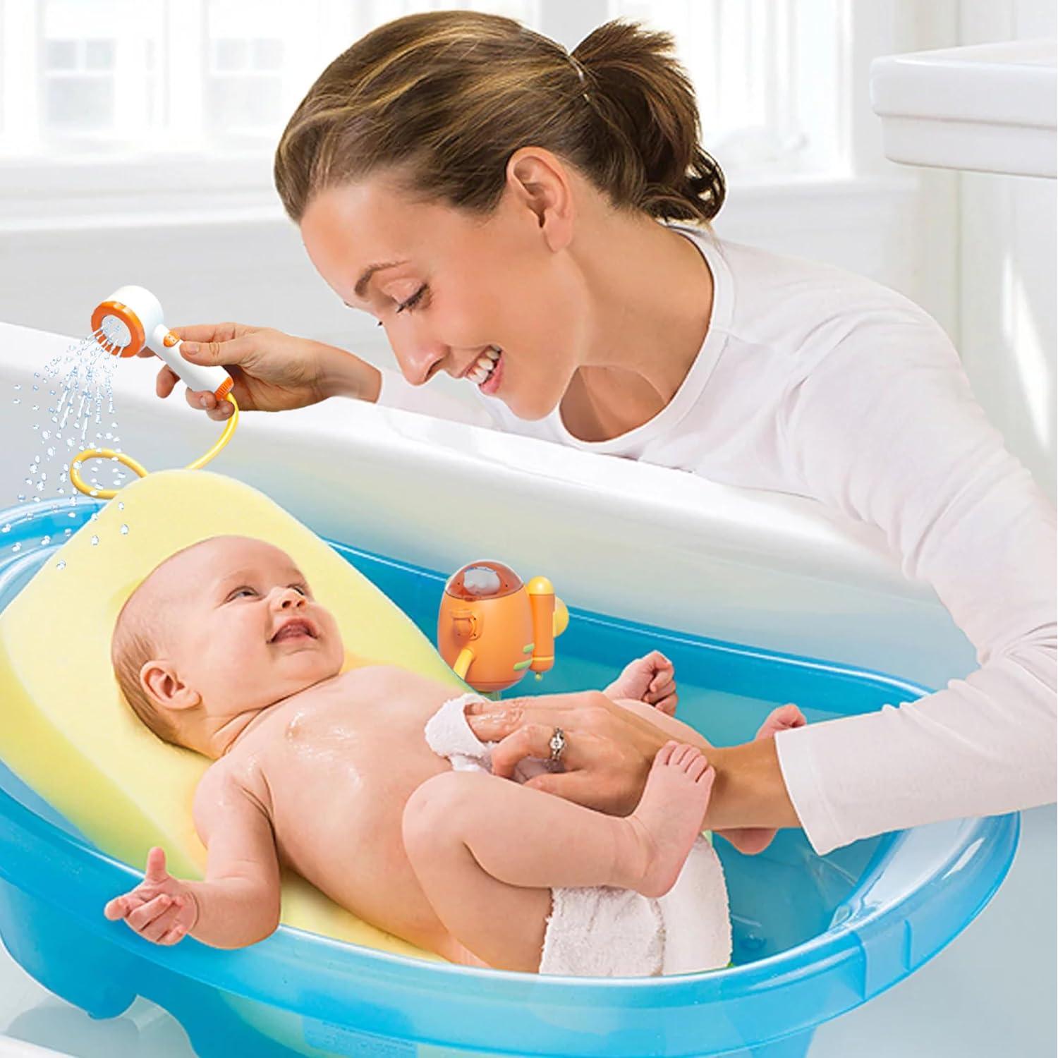 Cabezal de Ducha para Bebés Lunobaby Tubby Dolphin - Juguete de Baño