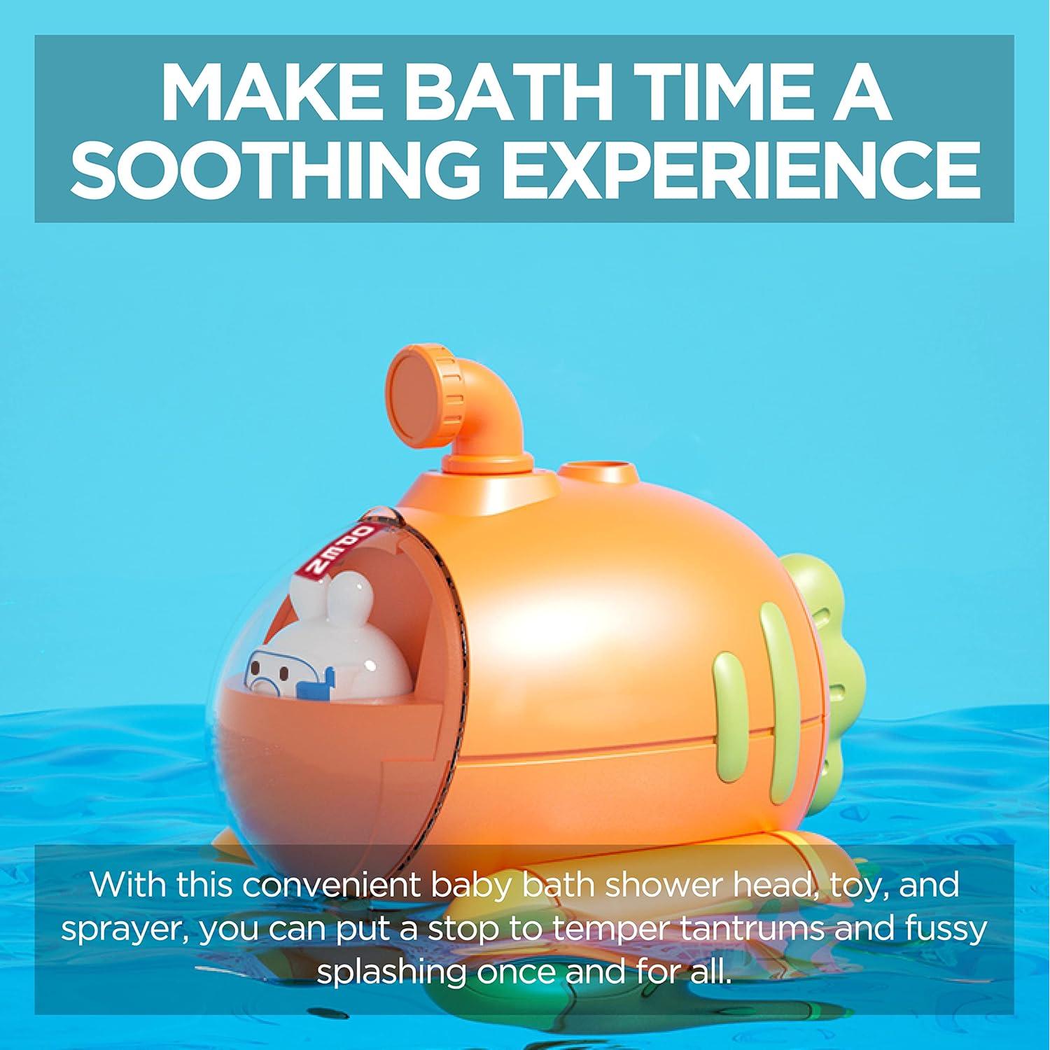 Cabezal de Ducha para Bebés Lunobaby Tubby Dolphin - Juguete de Baño