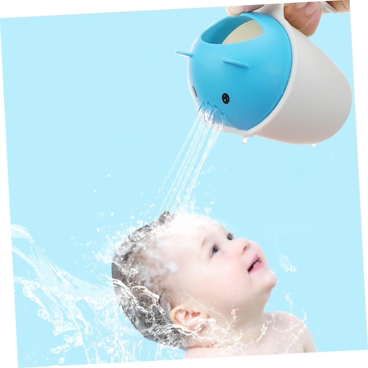 Taza de Ducha para Niños Housoutil - Champú y Enjuague