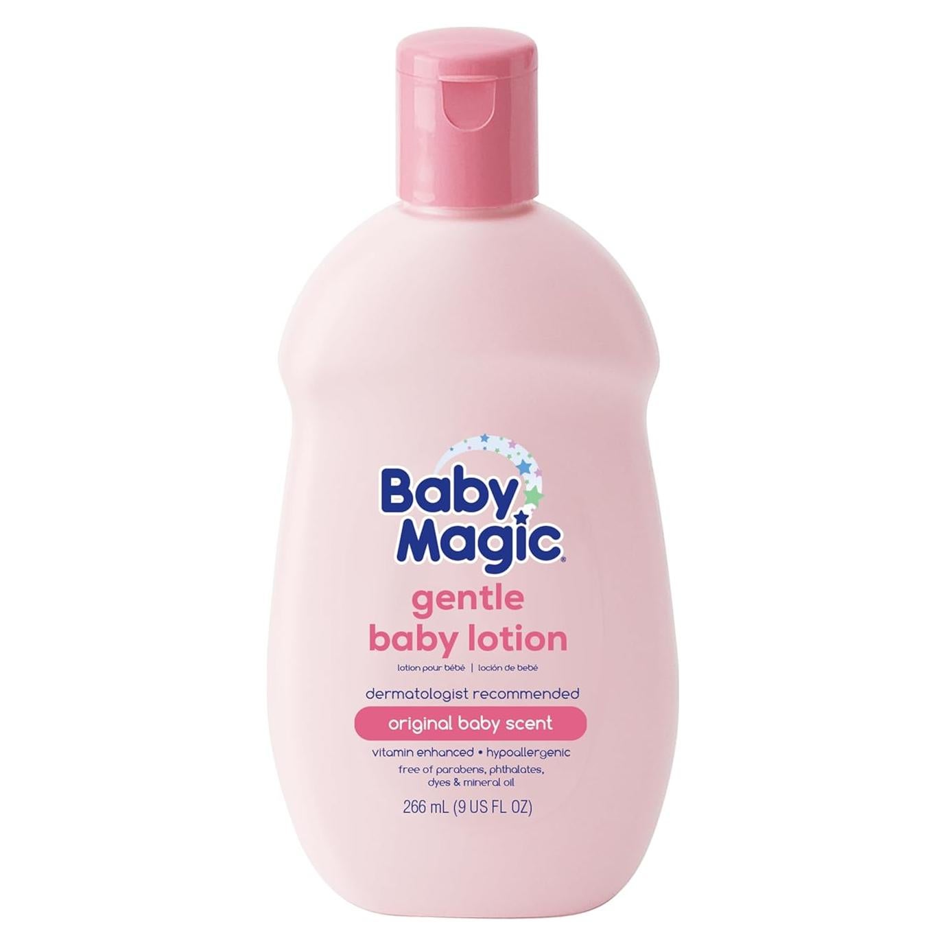 Loción Suave para Bebés Baby Magic 300g Vitaminas y Aloe