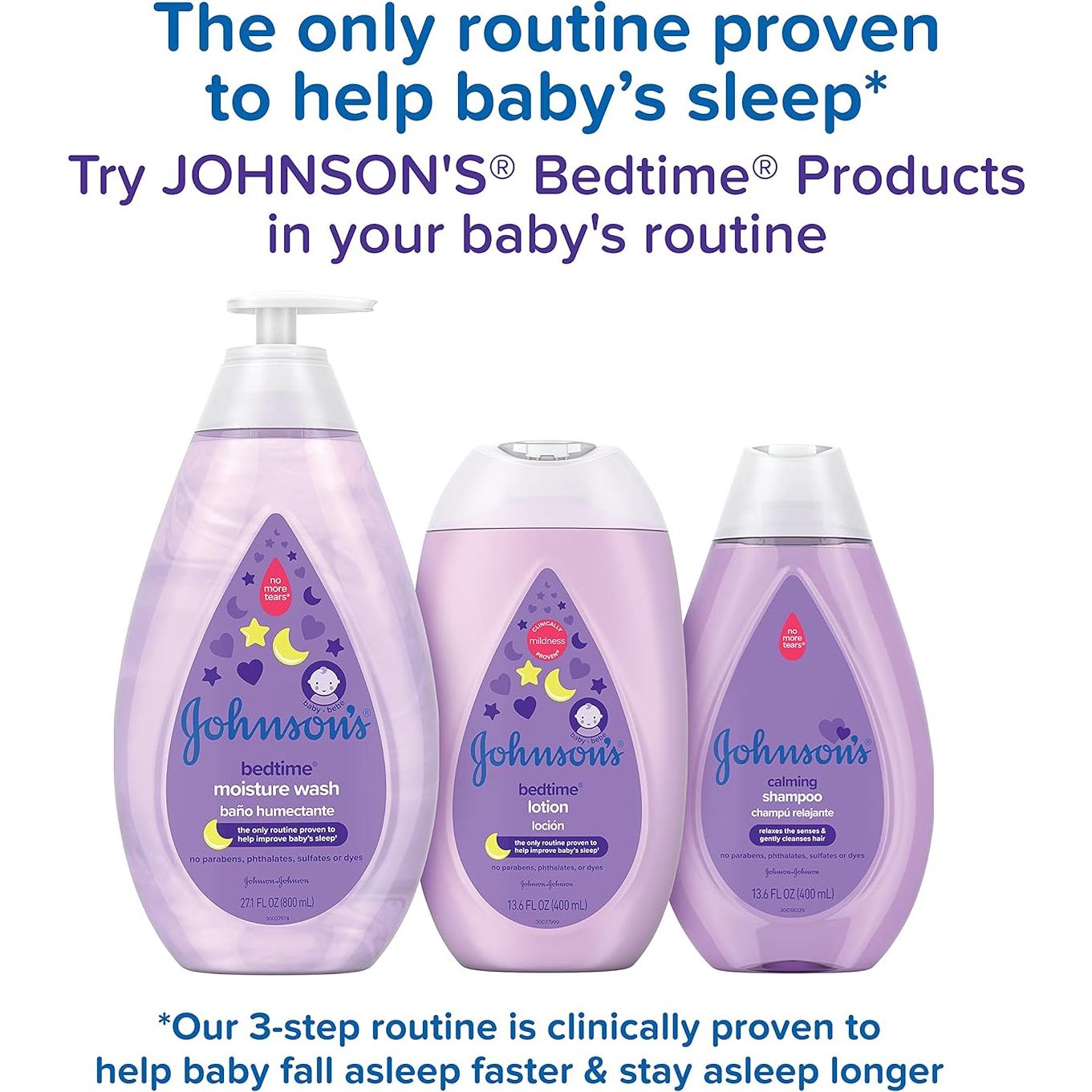 Champú Calmante para Bebés Johnson 600 ml Sin Lagrimas