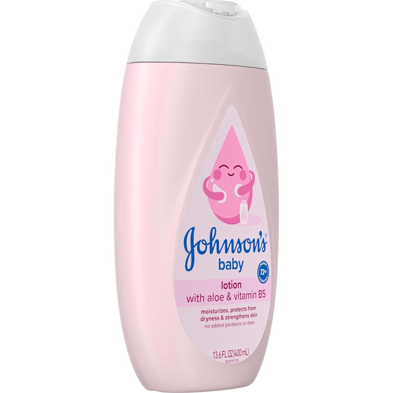 Loción Hidratante Suave Johnson's Baby 403.6 ml con Aceite de Coco