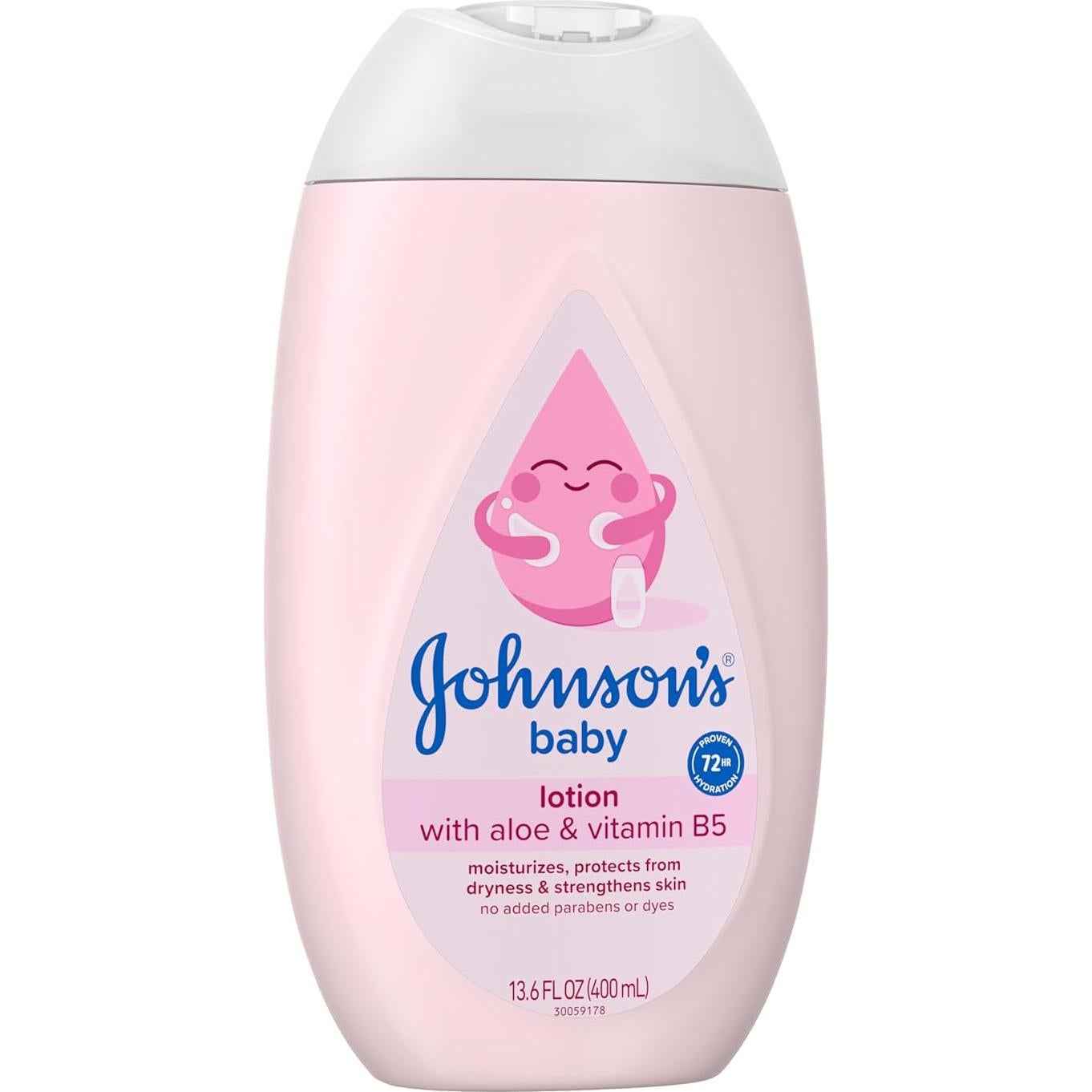 Loción Hidratante Suave Johnson's Baby 403.6 ml con Aceite de Coco