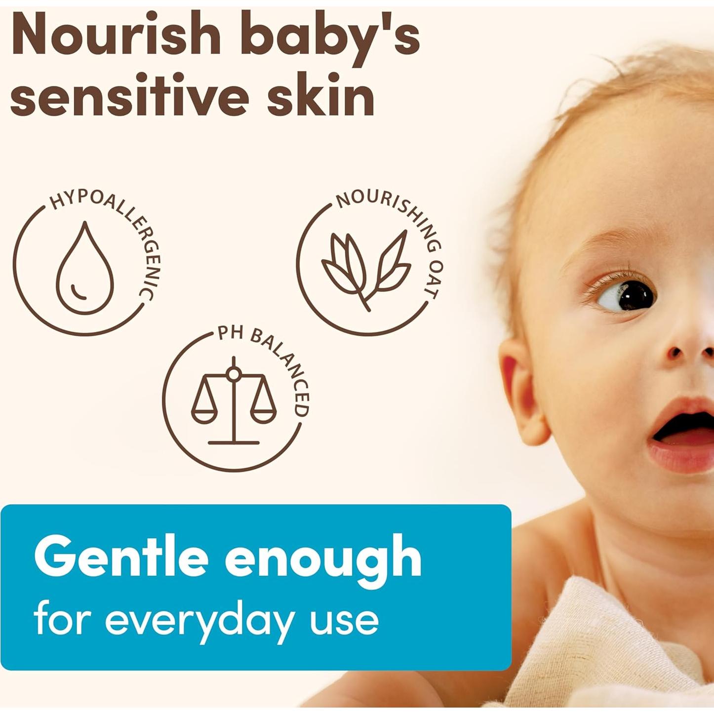 Loción Corporal Hidratante Diaria Aveeno Baby 236.6 ml