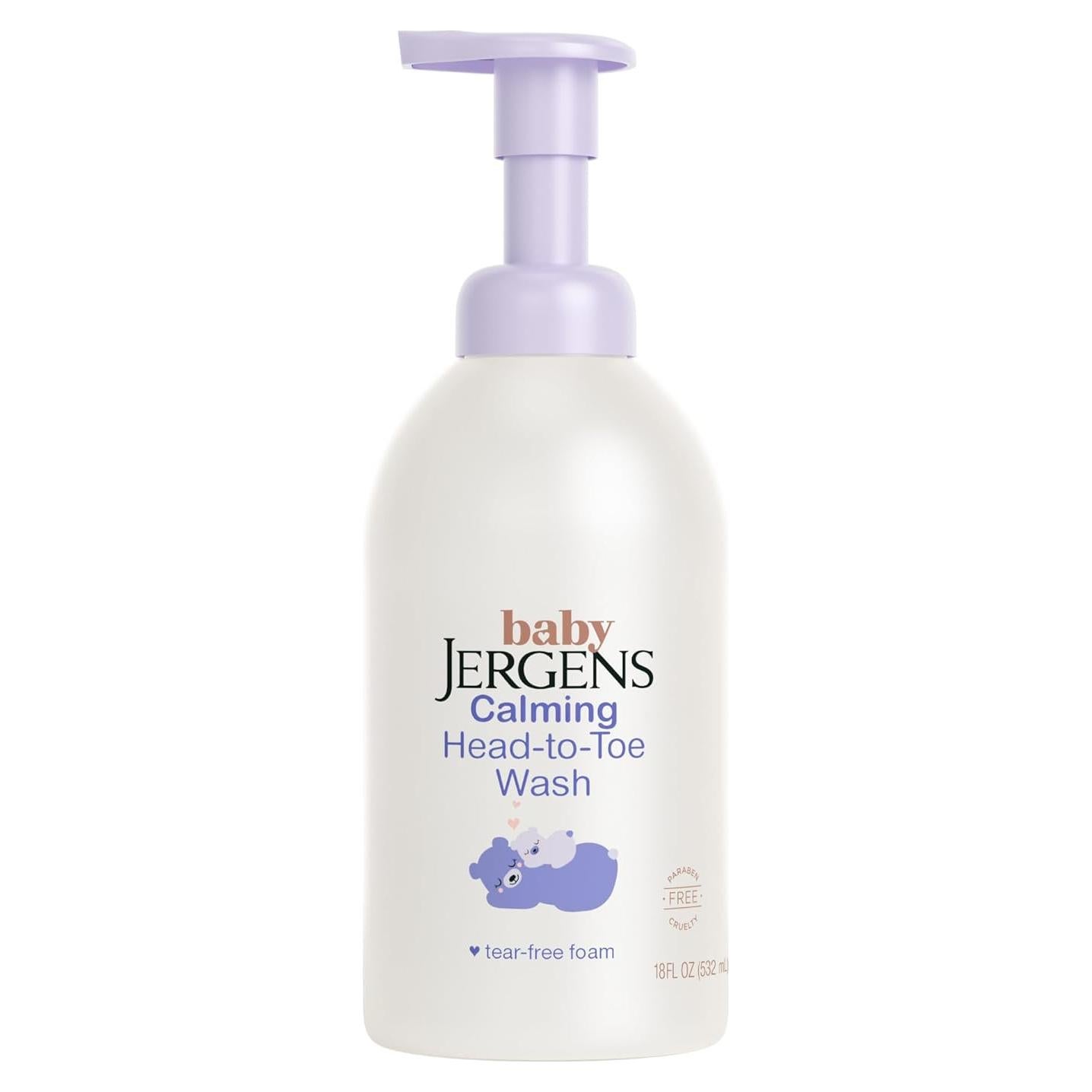 Jabón y Champú Espumoso Jergens Baby 532 ml - Sin Lagrimas