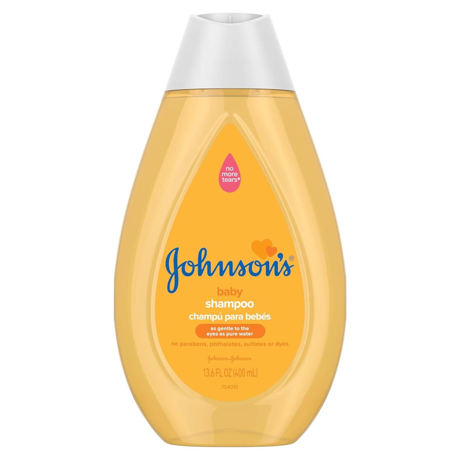 Champú para Bebés Johnson 403.6 ml Sin Lagrimas Hipoalergénico
